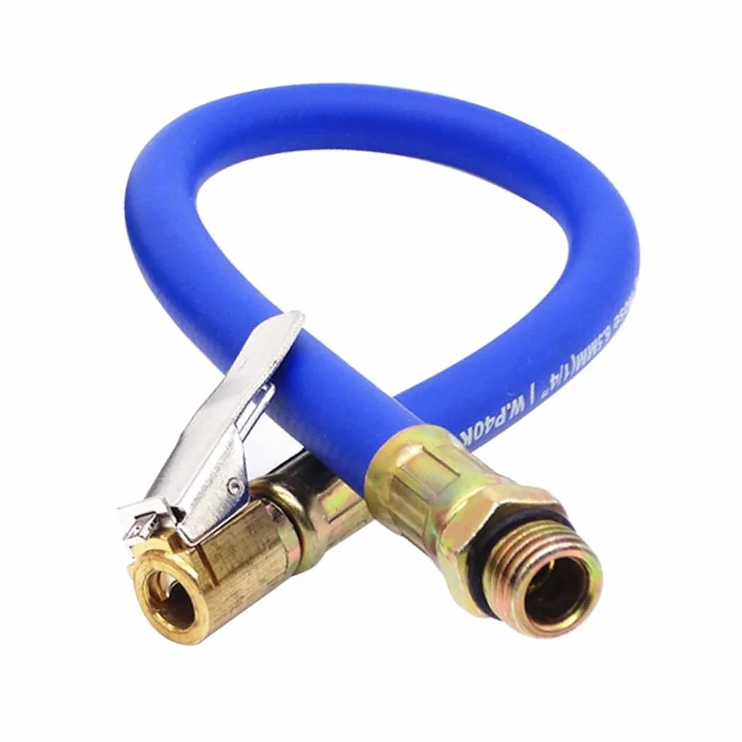 1 Pezzi Tubo in Gomma per Gonfiaggio, Tubo Gonfiaggio Pneumatici, Prolunga Valvola Pneumatici, Estensione Flessibile Della Valvola, Per Pneumatici di Biciclette, Motocicli, Auto