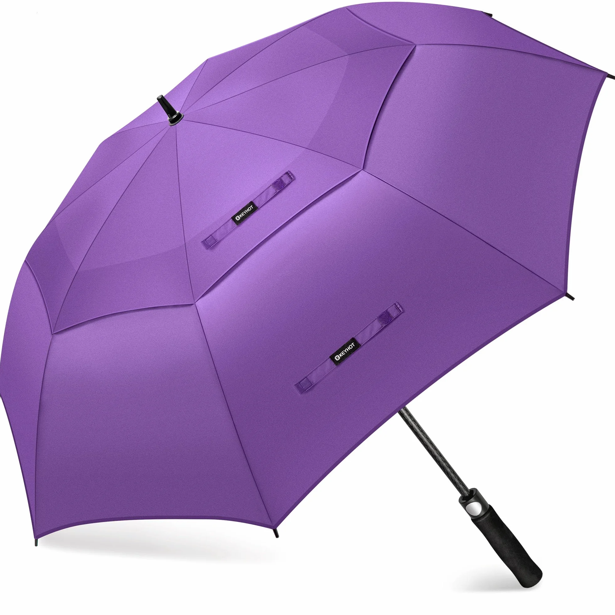 Ombrello Grande da Pioggia Automatico Stormproof Doppio Baldacchino M/L/XL/XXL