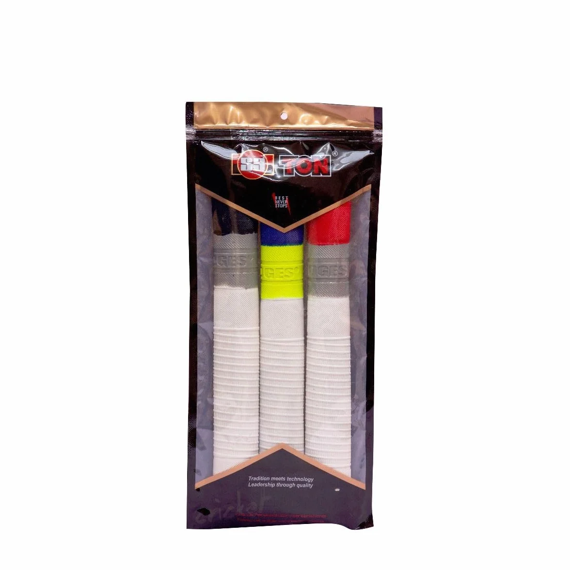 SS Chevring Cricket Bat Grip Pack of 3 Sweat-absorbing Anti-slip