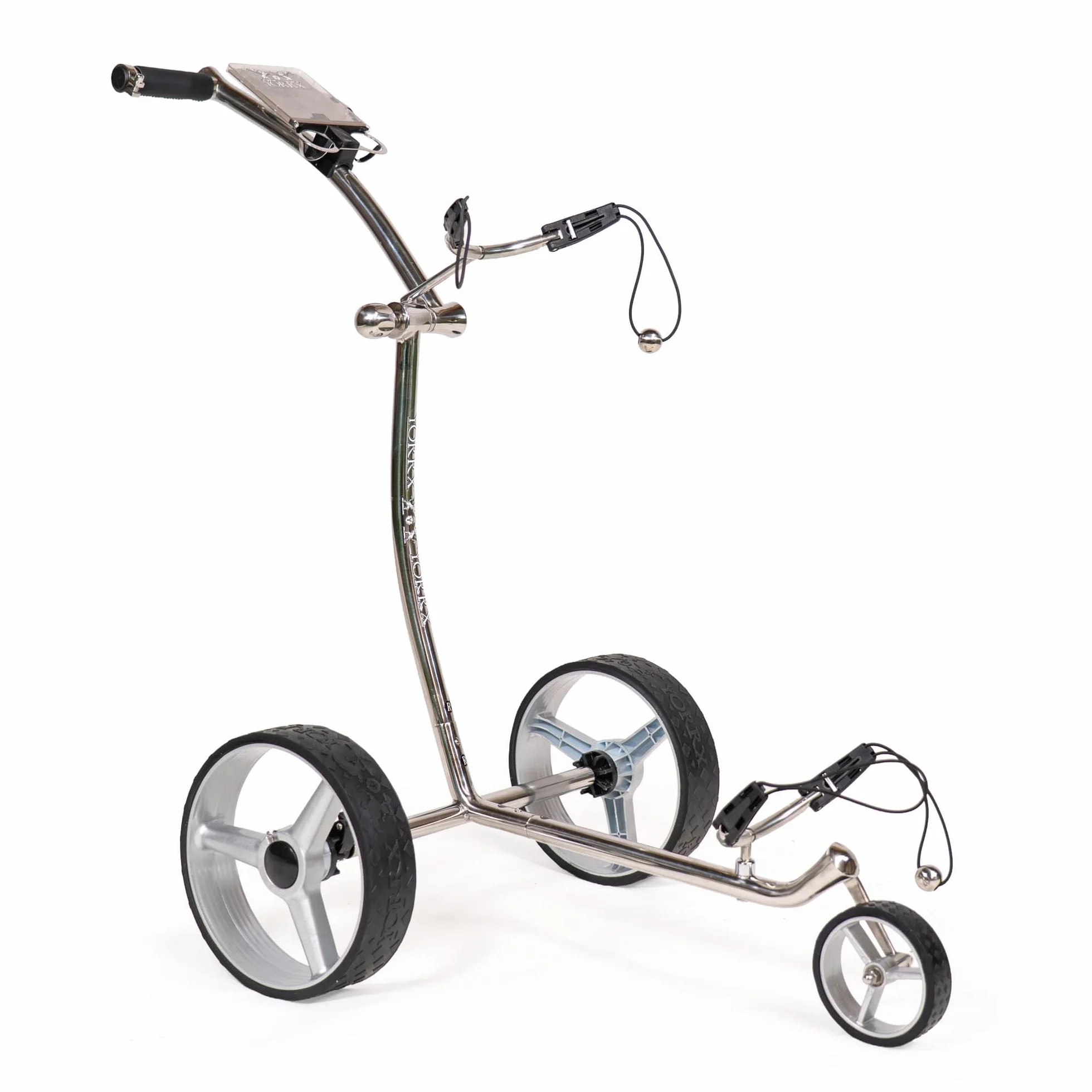 Slim Lion 4S Pro Trolley da golf in acciaio inox