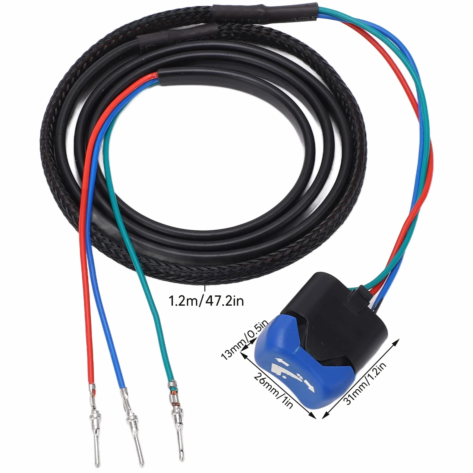 EBTOOLS Power Trim Switch Assembly 5006358 Replacement for Johnson Evinrude Outboard Control Box