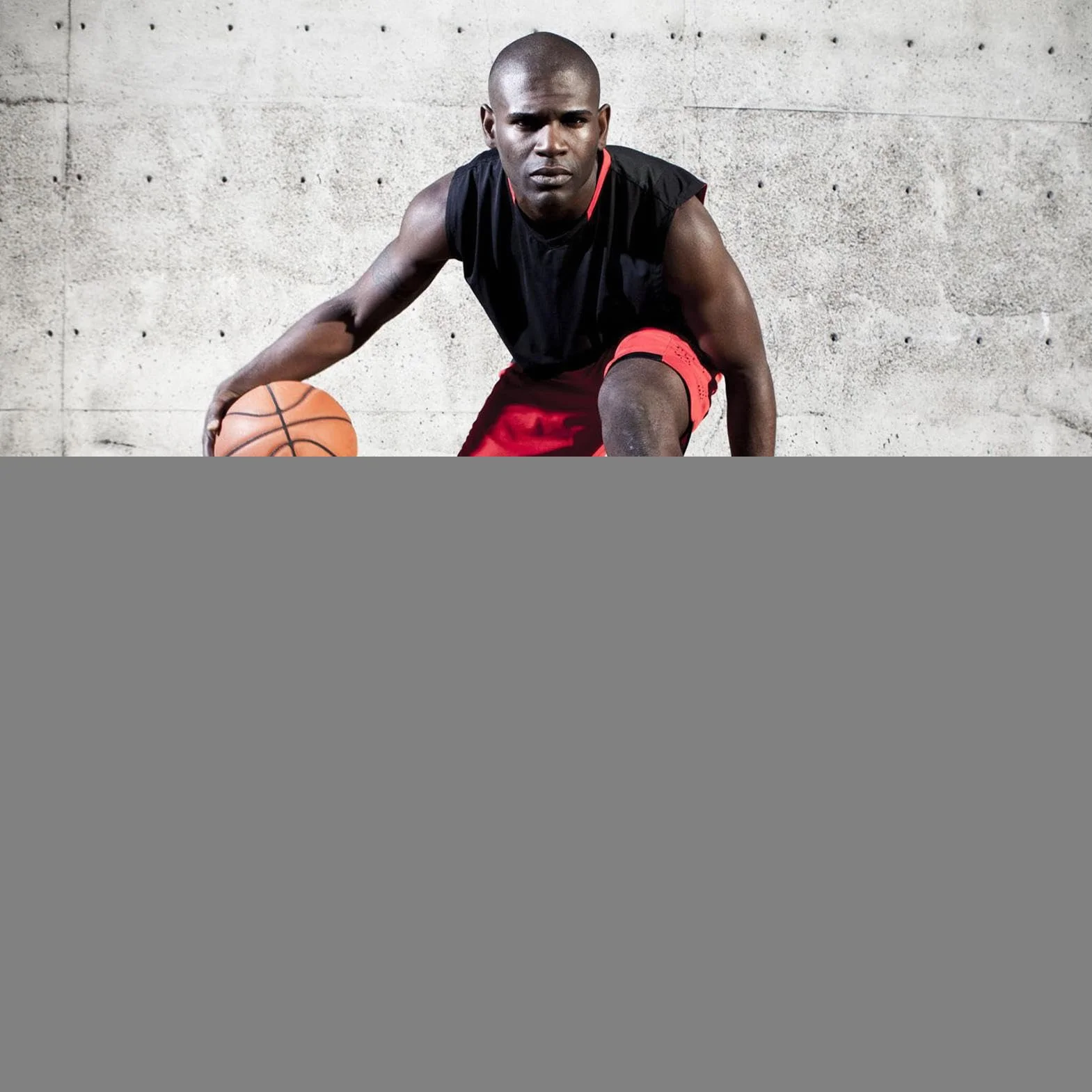 Basketball Corner Mat Anti Slip Rubber Silent Shock Absorbing Exercise Mat Foldable Training for Adults