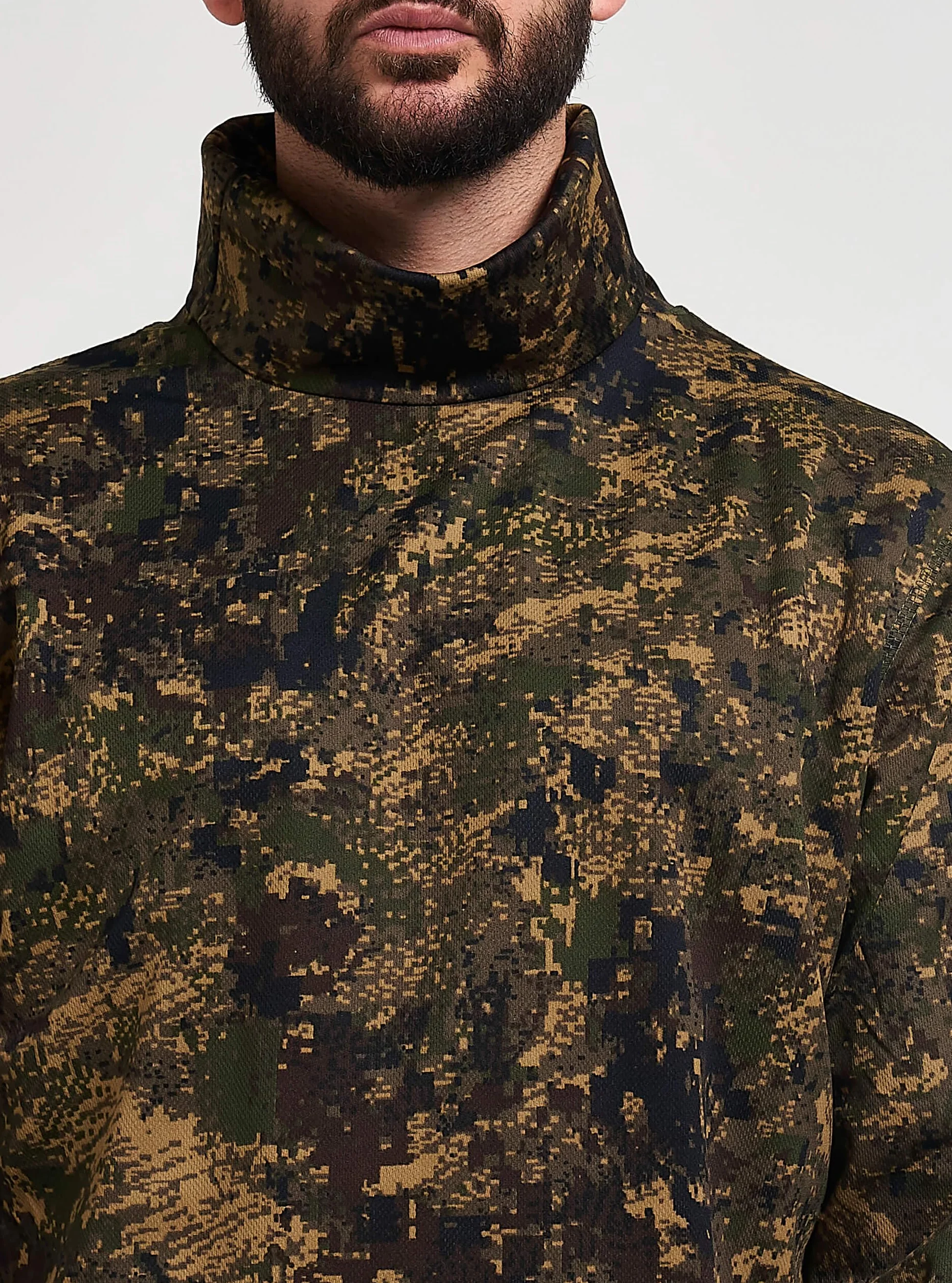 JACK PYKE Top con scollo a rullo