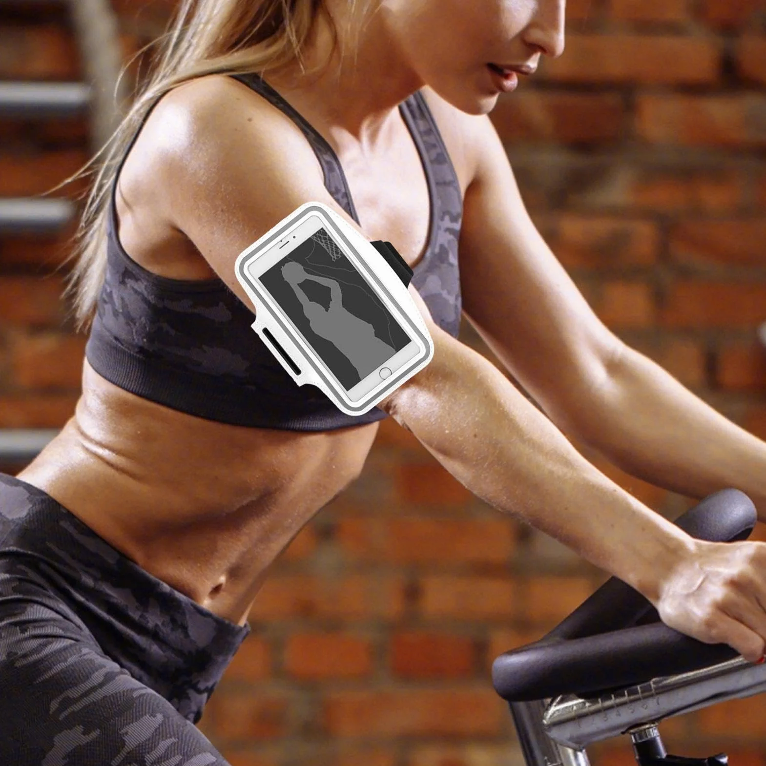 Porta Telefono Da Corsa Fascia Braccio Impermeabile Borsa Sportiva Leggera Resistente Agli Urti Per Escursionismo Ciclismo Jogging