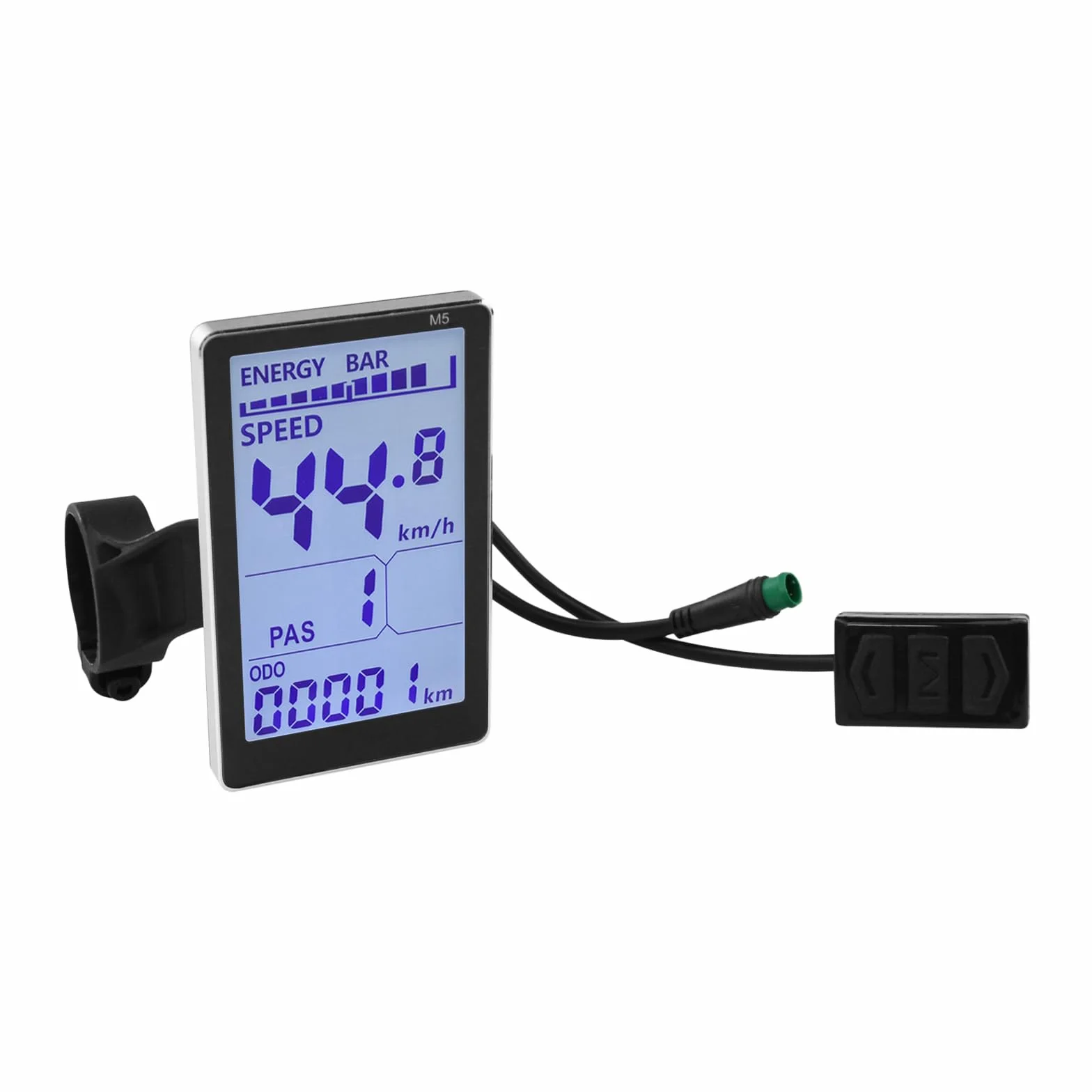 Monitor LCD bici elettrica 24V 36V 48V 60V 5 poli impermeabile scooter elettrico accessori 31,8 22,2 mm