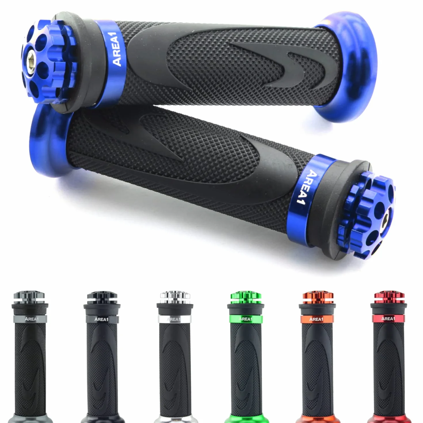 Manopole universali per motociclo/scooter, 22/24-25 mm (RS1)