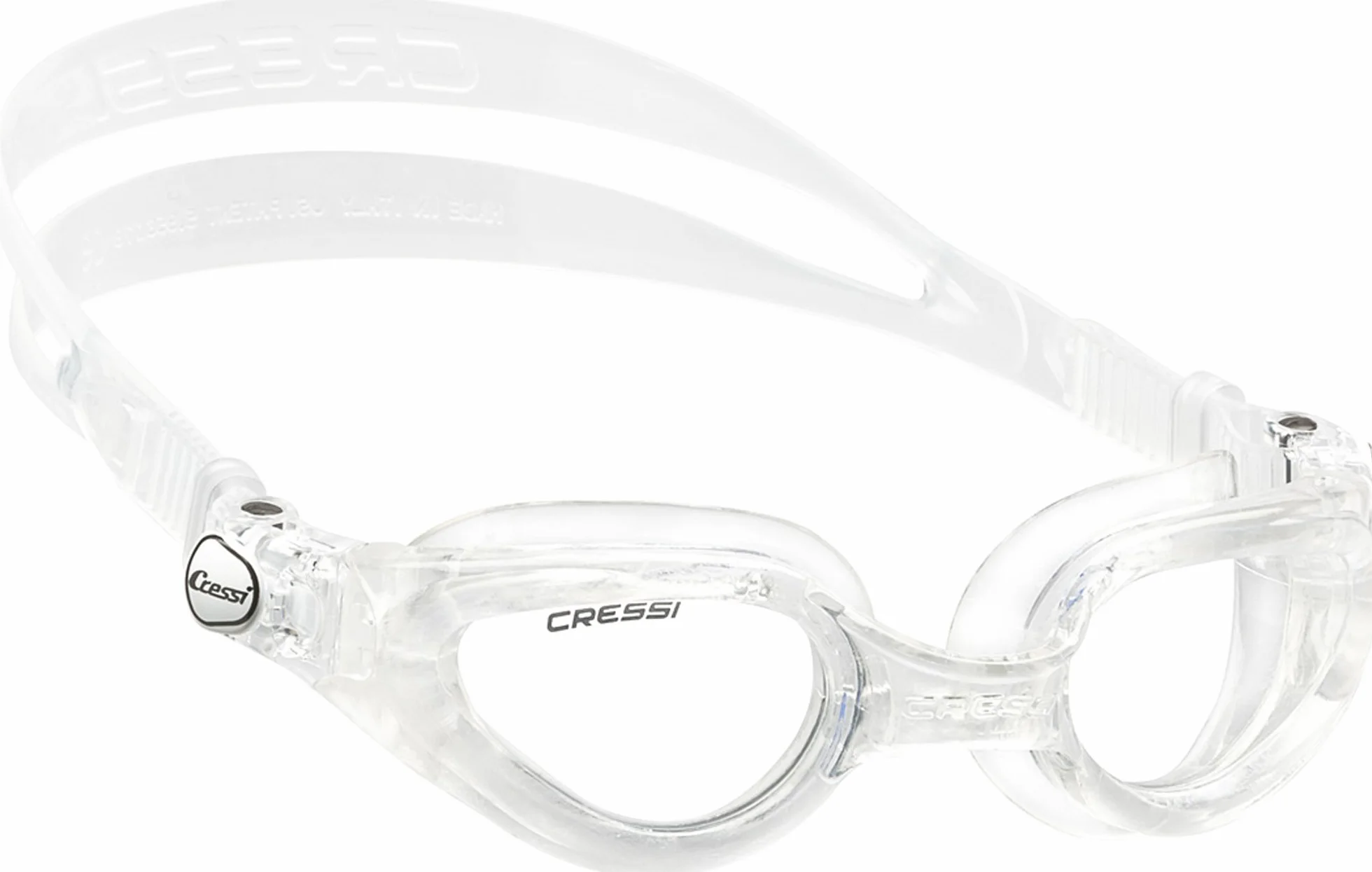 CRESSI Okulary Pływackie TPR Unisex z Zakrzywionymi Soczewkami