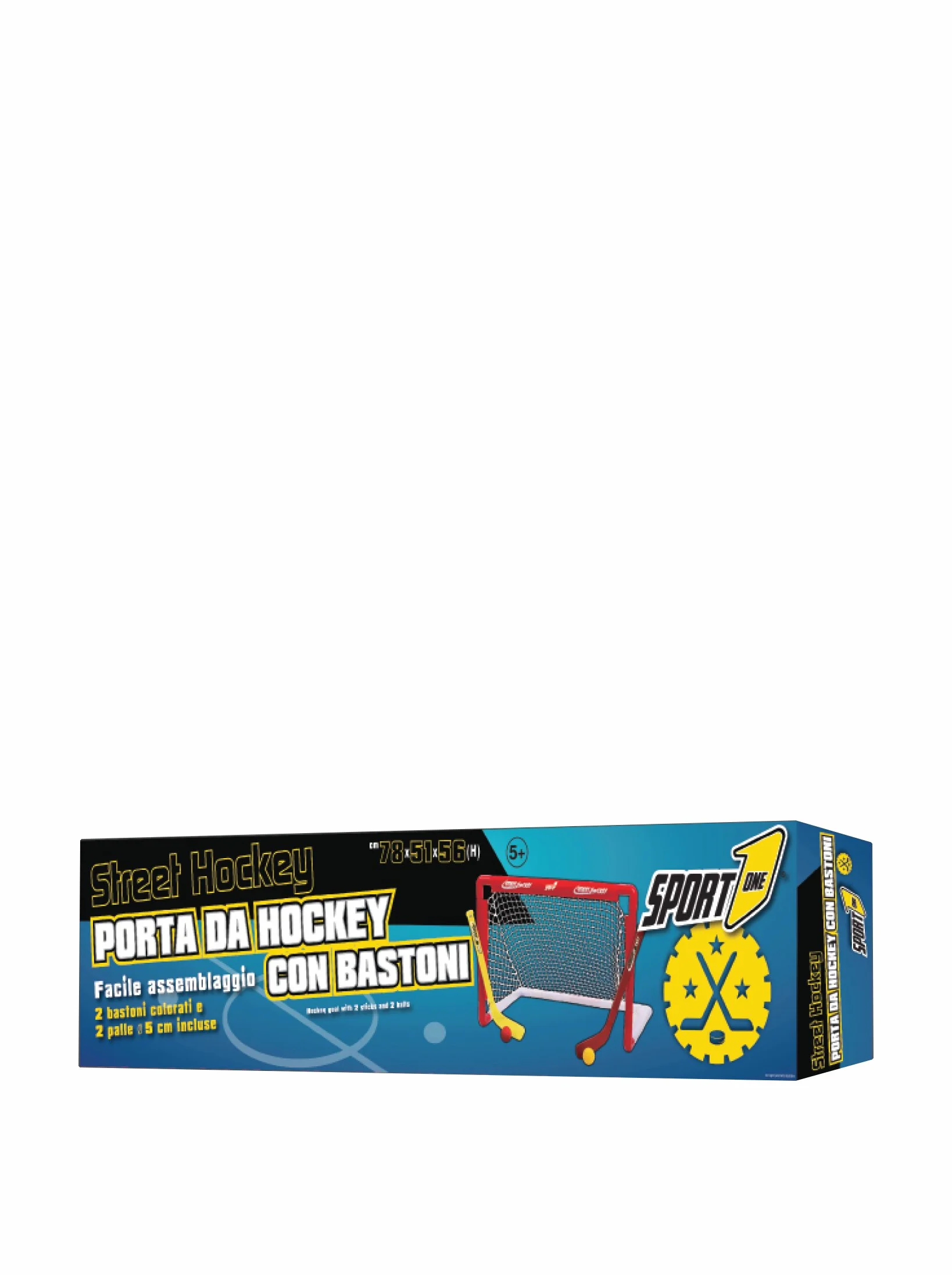 Porta da Street Hockey con Bastoni e Palle Sport One