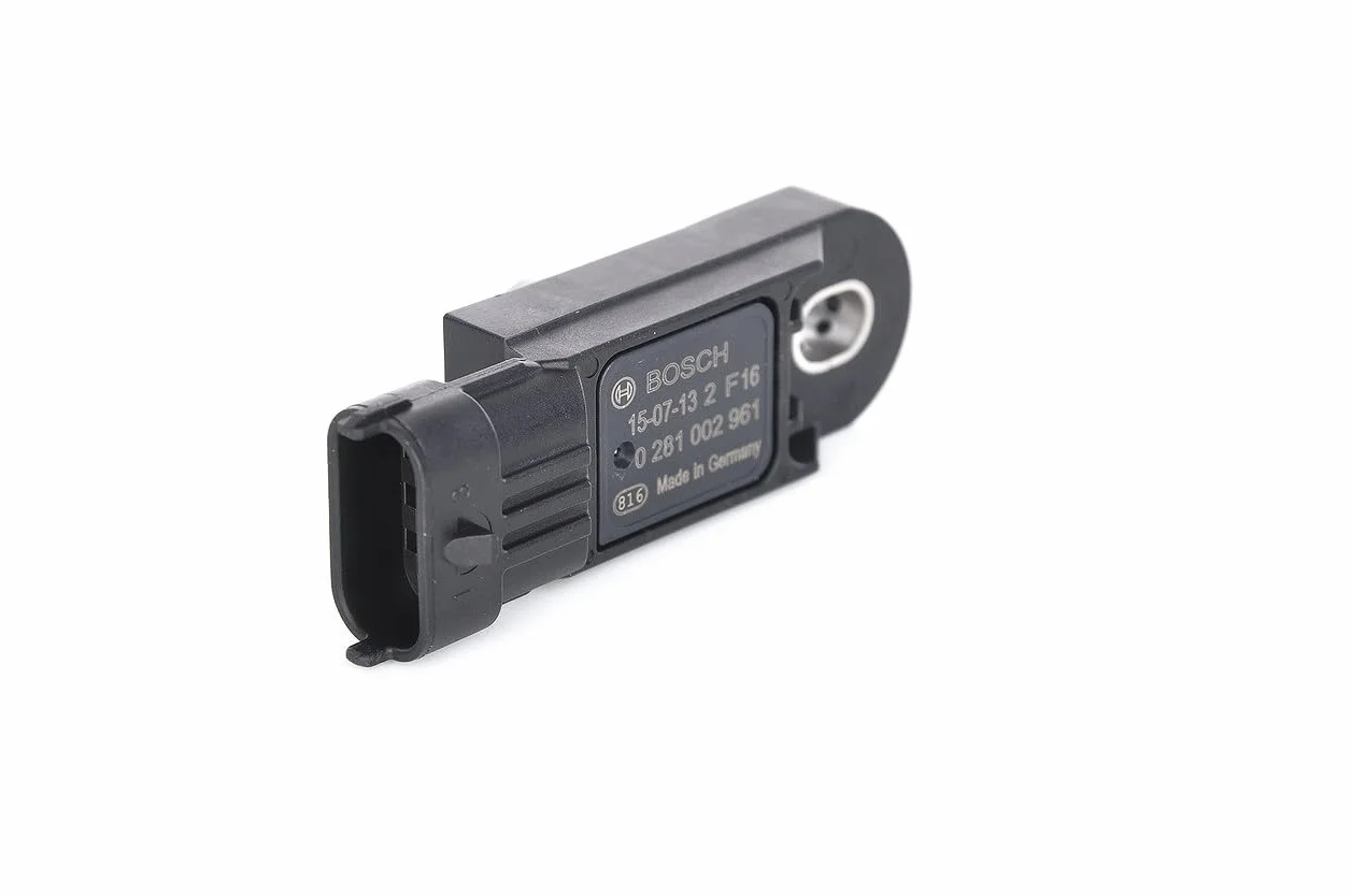 BOSCH Sensore, Pressione alimentazione 0281002961 Compatibile con: NISSAN NAVARA NP300, NAVARA NP300 Pritsche/Fahrgestell, NV400 Bus, NV400 Kasten, NV400 Pritsche/Fahrgestell, PATHFINDER III
