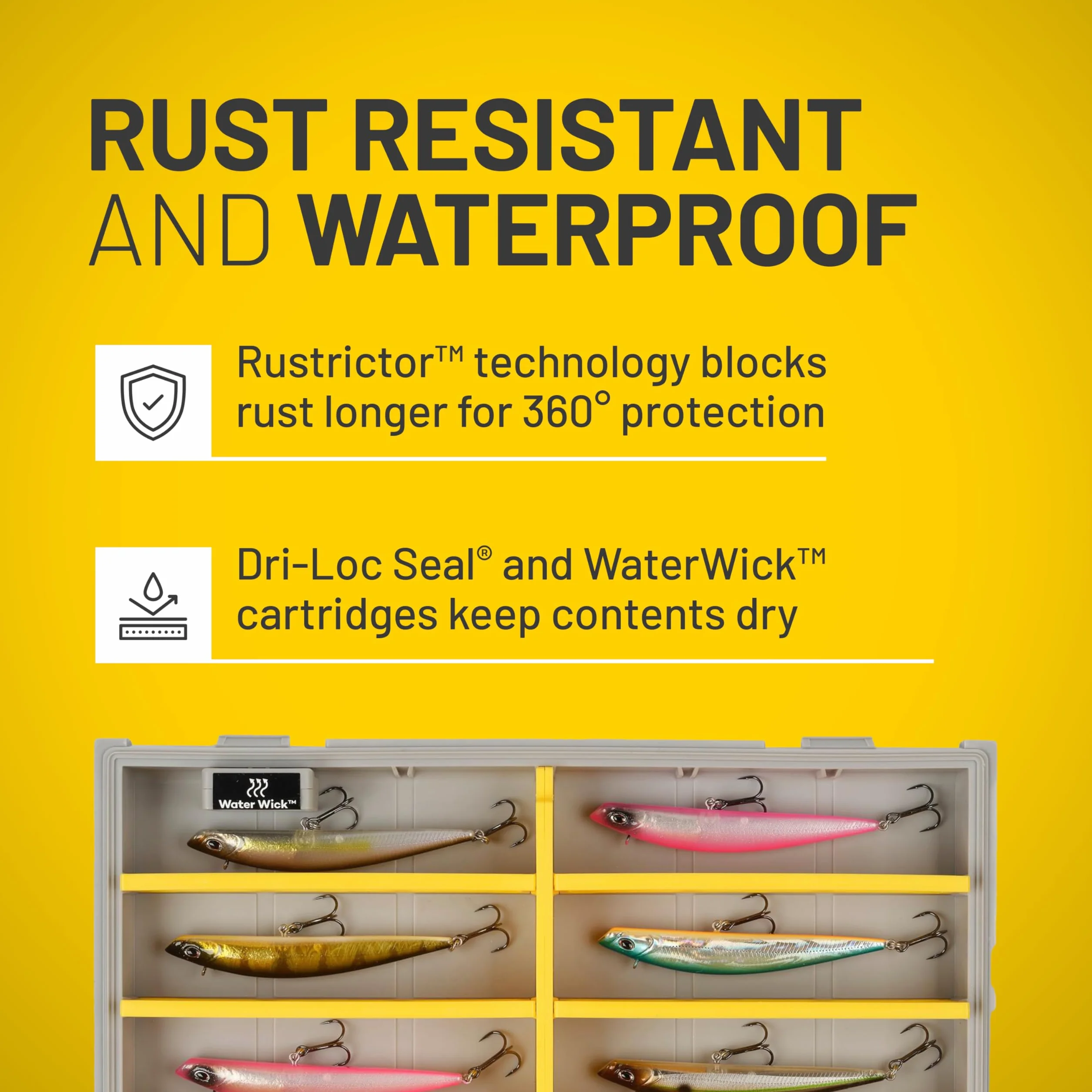 Plano EDGE Series Valigetta porta artificiali da pesca protezione anti-ruggine