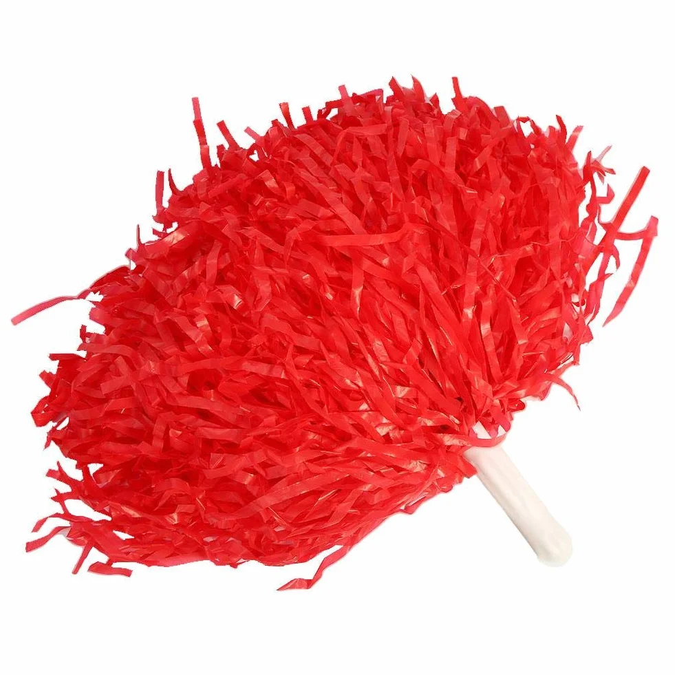 Keenso 2pcs Pompon Cheerleading 8 Colori Pom-Pom per Bambini Danza Scuola