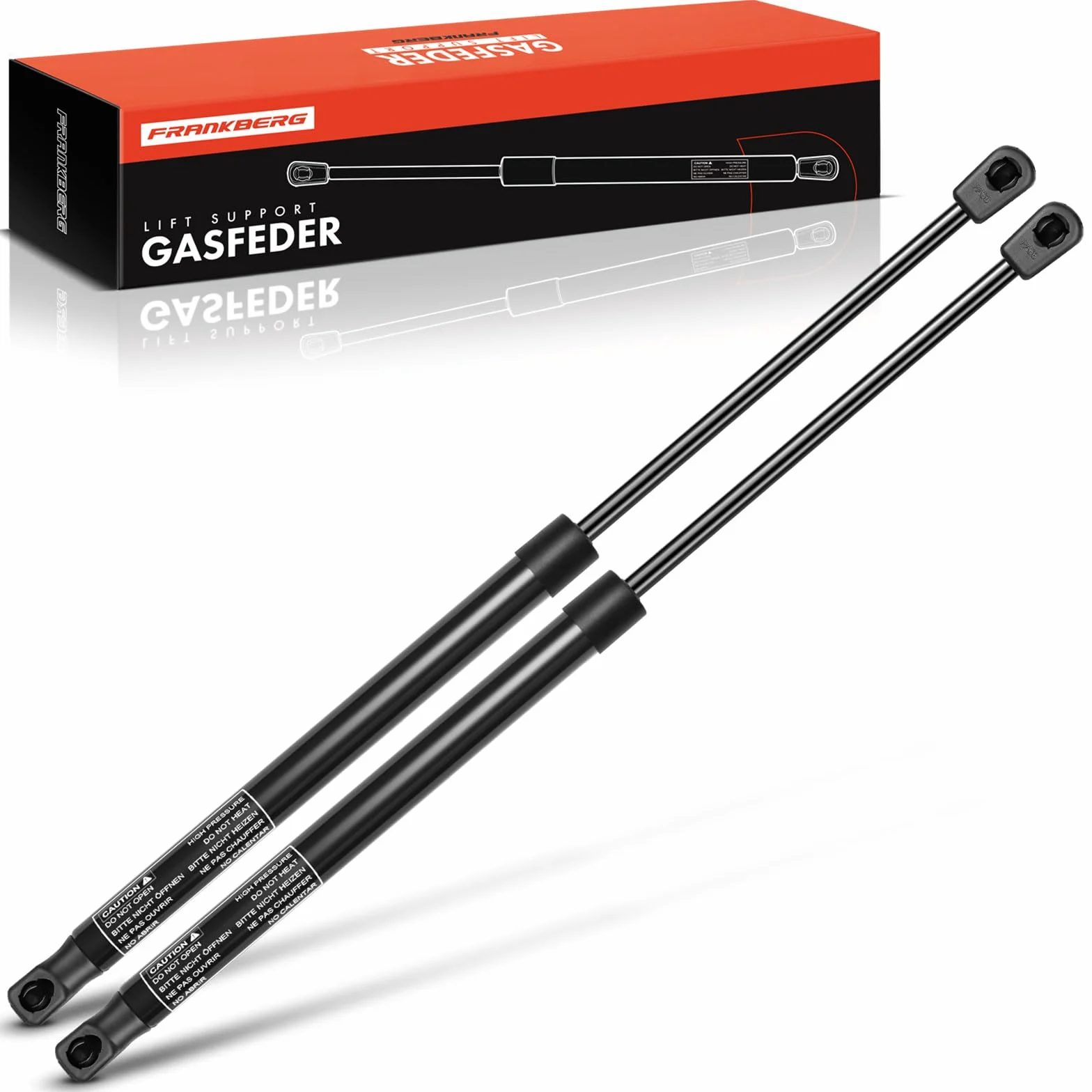 Frankberg 2x Molle a Gas Portellone posteriore Dämpfer Compatibile con Fabia I 6Y2 Tutti i Motori Compatto 1999-2008 Fabia I Combi 6Y5 Tutti i Motori Station Wagon 2000-2007 Replace# 6Y0827550A