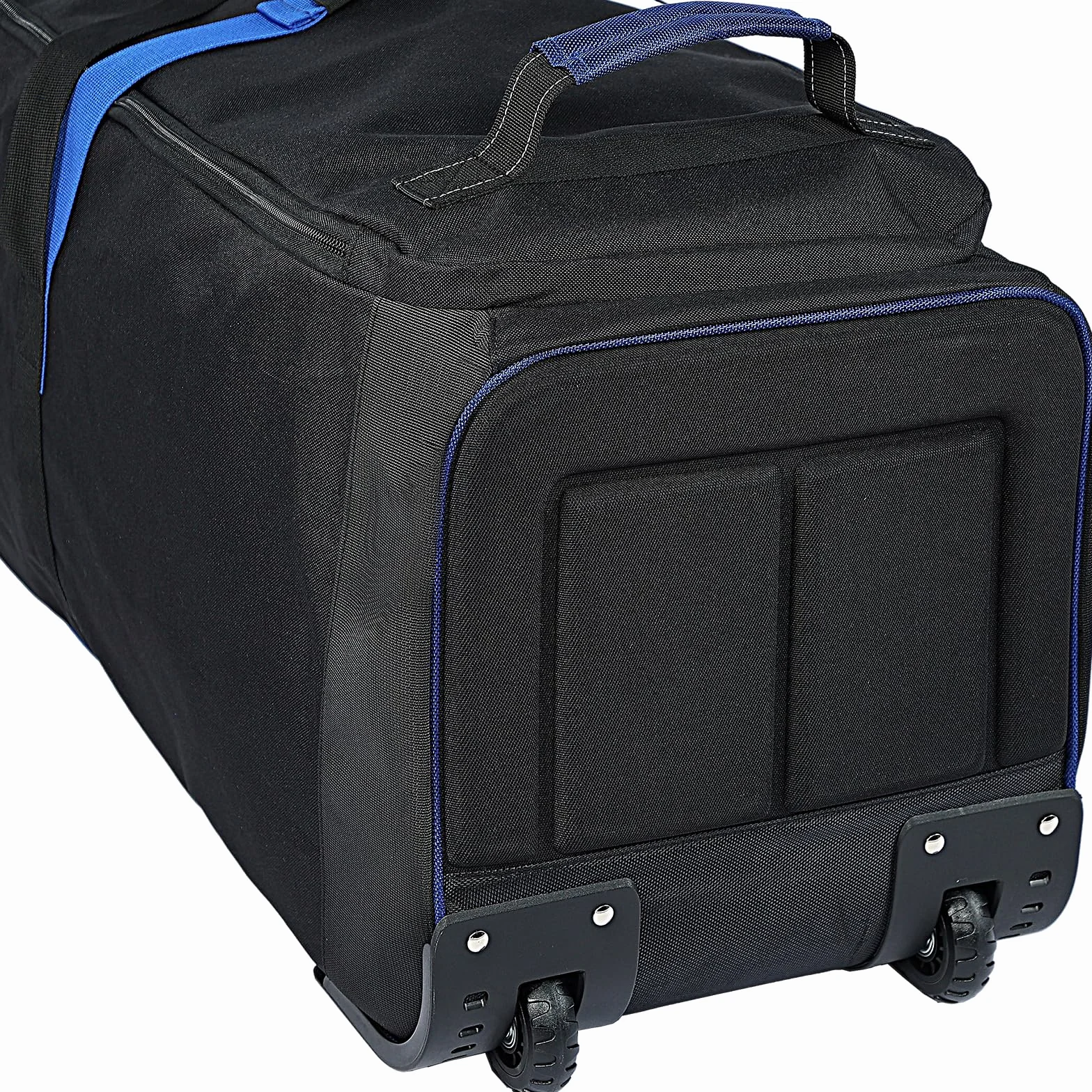 ZEEMO Golf Travel Bag, Full-Open Protective&Wheeled Airline-Approved Case for Clubs, Cart&StandBag, Soft-Sided Waterproof Cover Made of Heavy Duty Oxford