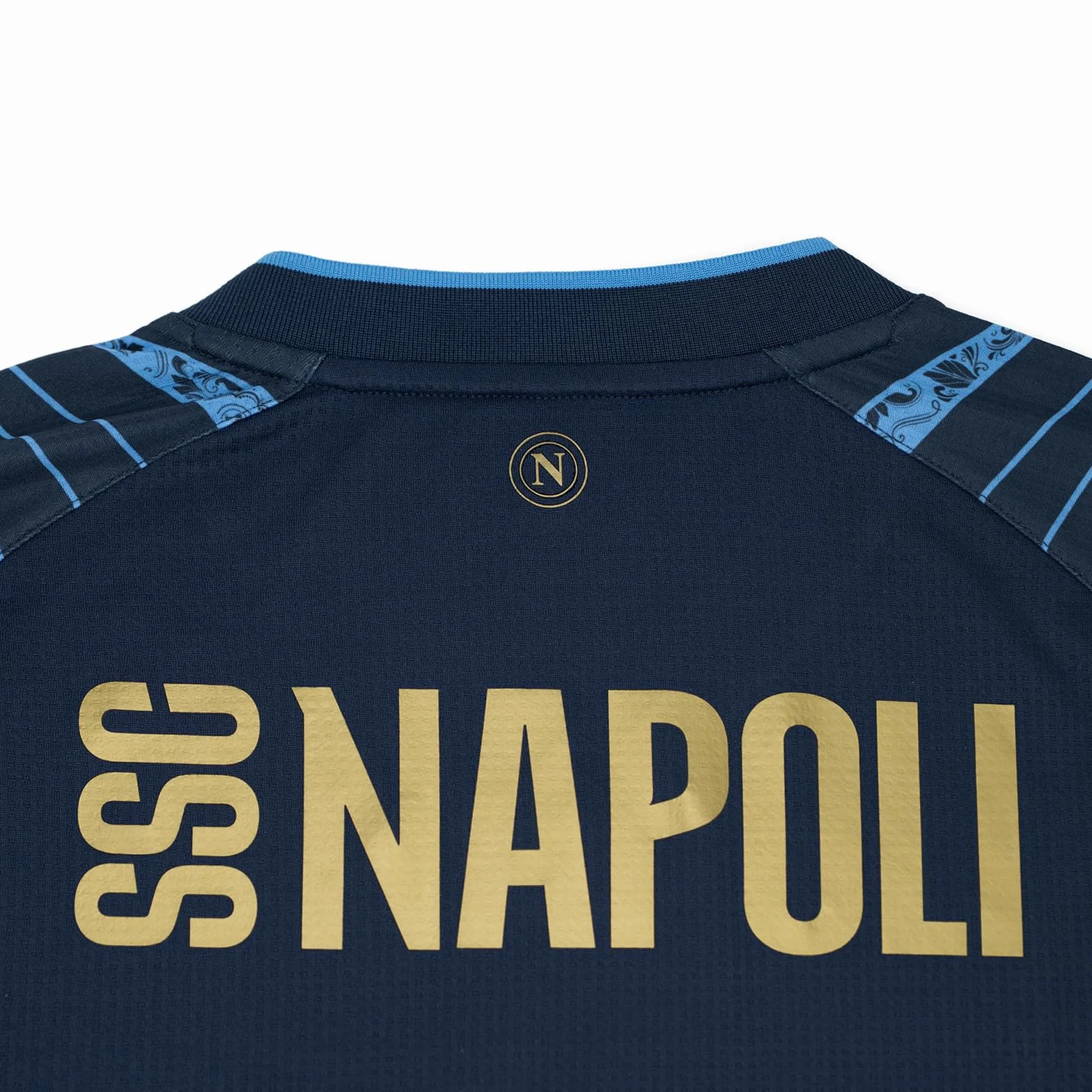 SSC Napoli Maglia Pre-Match Blu 2025/2026 Ea7 Unisex Adulto