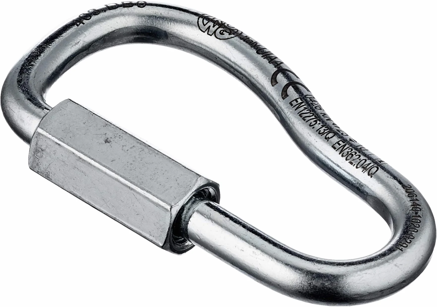 Maglia Rapida Asimmetrica in Acciaio al Carbonio EN 12275/Q EN 362/Q Peso 73g