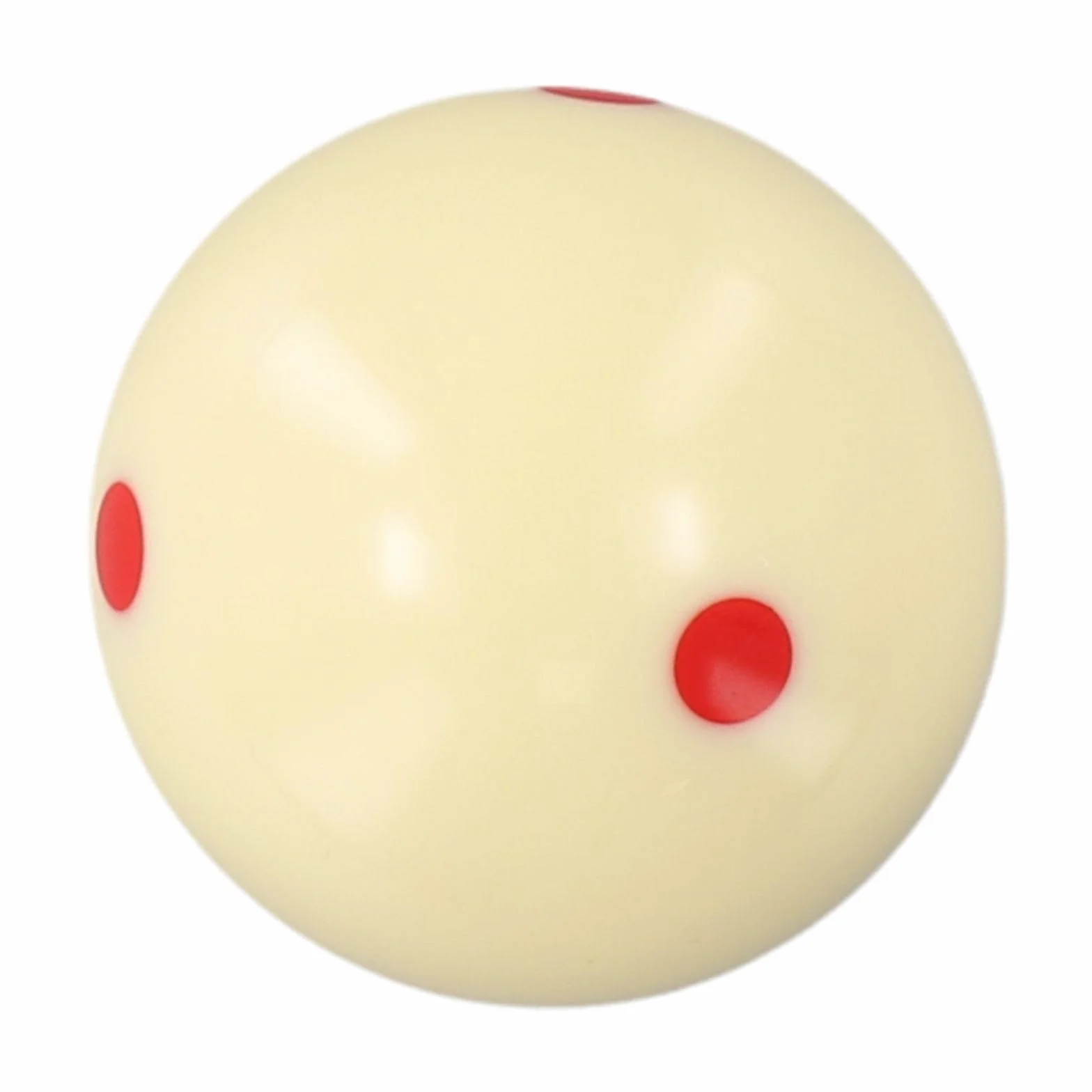 Pallina da allenamento per biliardo, palla rossa 5,7 cm, 6 punti, resina, accessorio per visualizzazione obiettivi