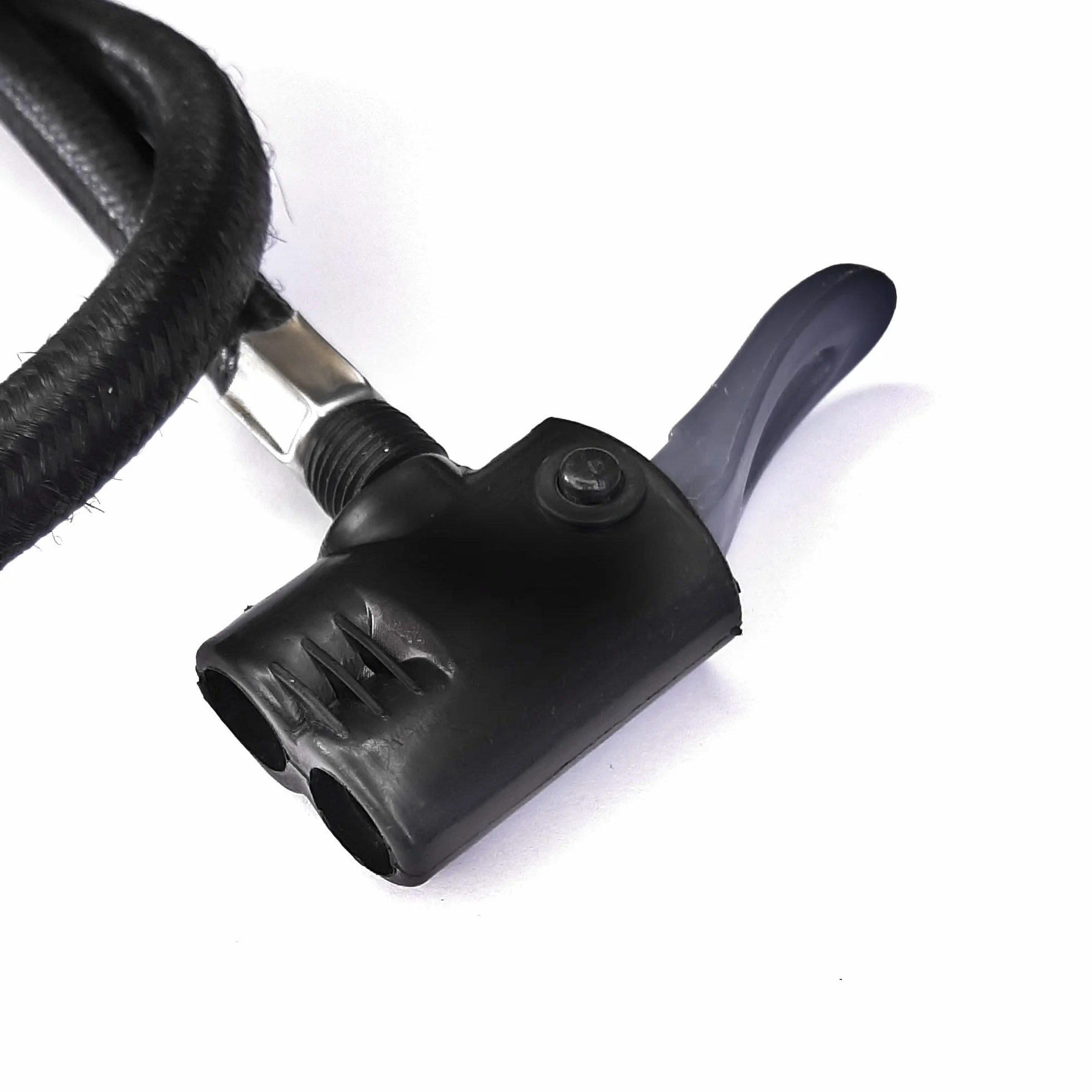 Pompa do Bicicleta Testa Tubo Flessibile Valvola Presta Schrader MTB