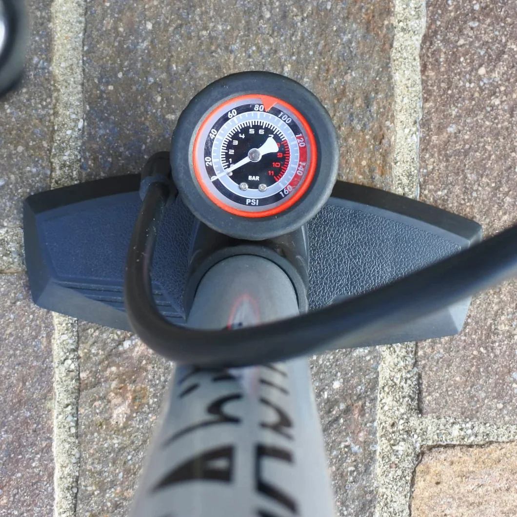 Tacabike Pompa Da Pavimento Ad Alta Pressione Argento