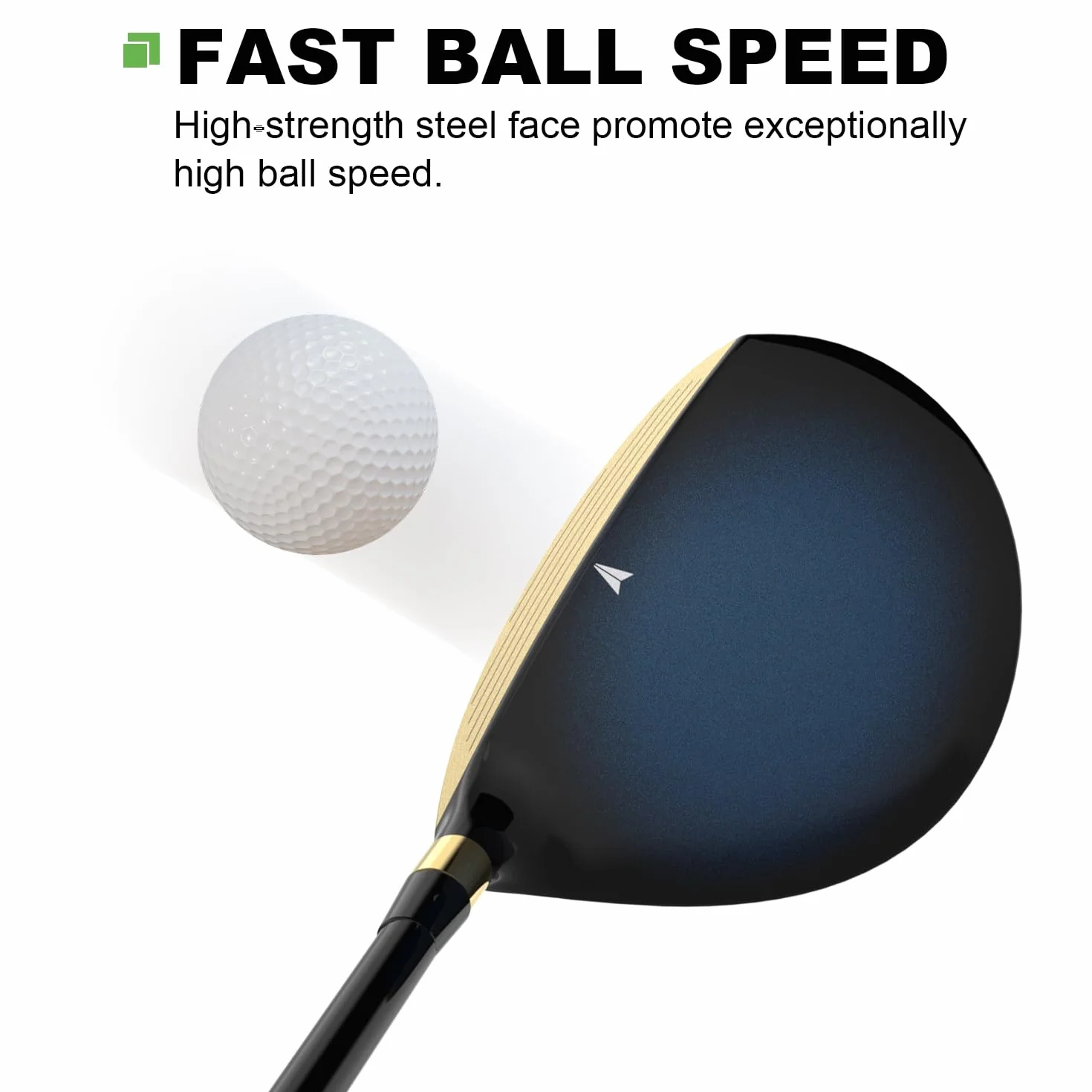 MAZEL Mazza da golf legno 3 5 fairway titanio grafite 111 cm