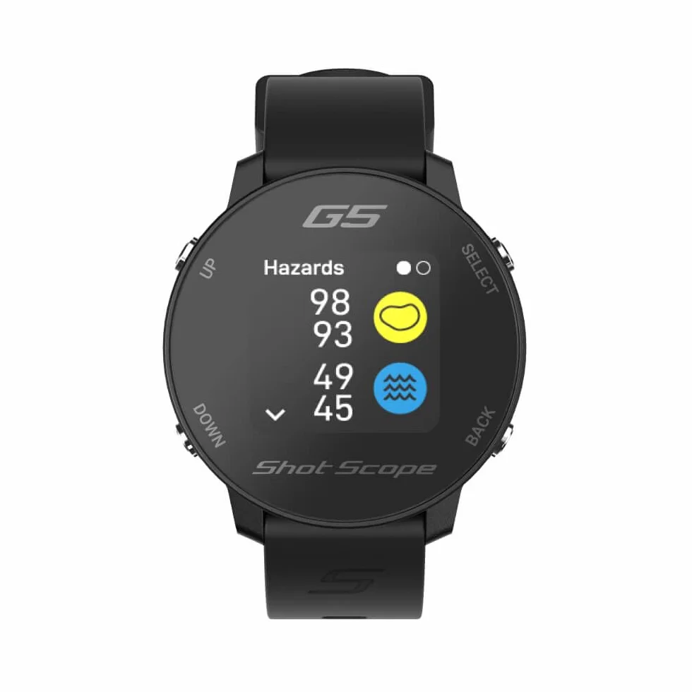 Orologio GPS Shot Scope G5 Golf Nero