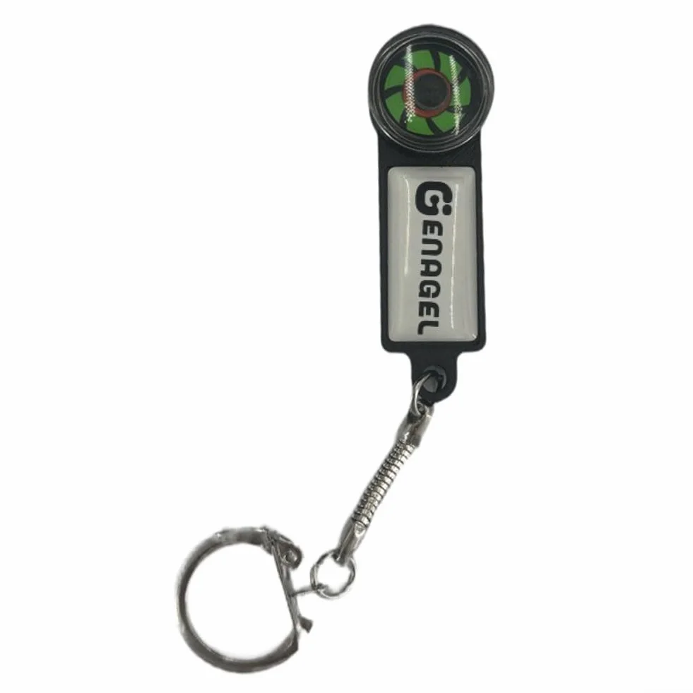 Tester di rotazione della pompa di circolazione e rilevatore di corrente alternata per elettrovalvole e motori, disco magnetico indica la direzione di rotazione, alloggiamento compatto in ABS