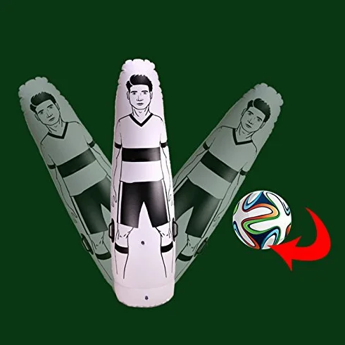 Gonfiabile da Calcio Portiere Tumbler 1.75 m Manichino Allenamento