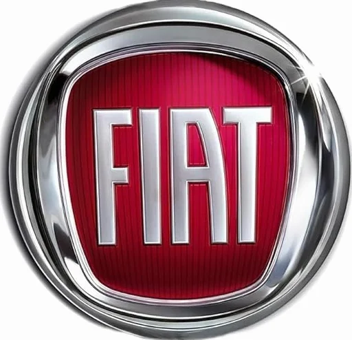 Fregio stemma logo FIAT Ducato 2006 120 mm Posteriore 3 perni