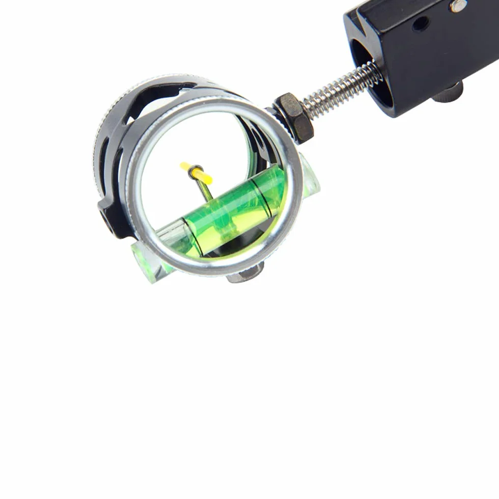 Arco Composto Vista Lega di Alluminio Bow Sight 4X Scope Accessori Caccia