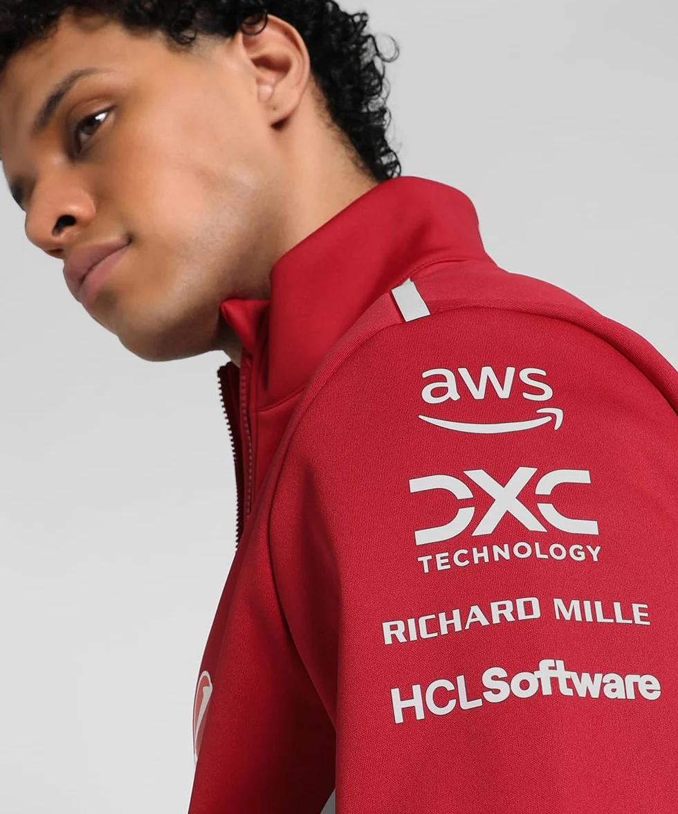 PUMA Scuderia Ferrari F1 Giacca Softshell Team 2025 - Rosso