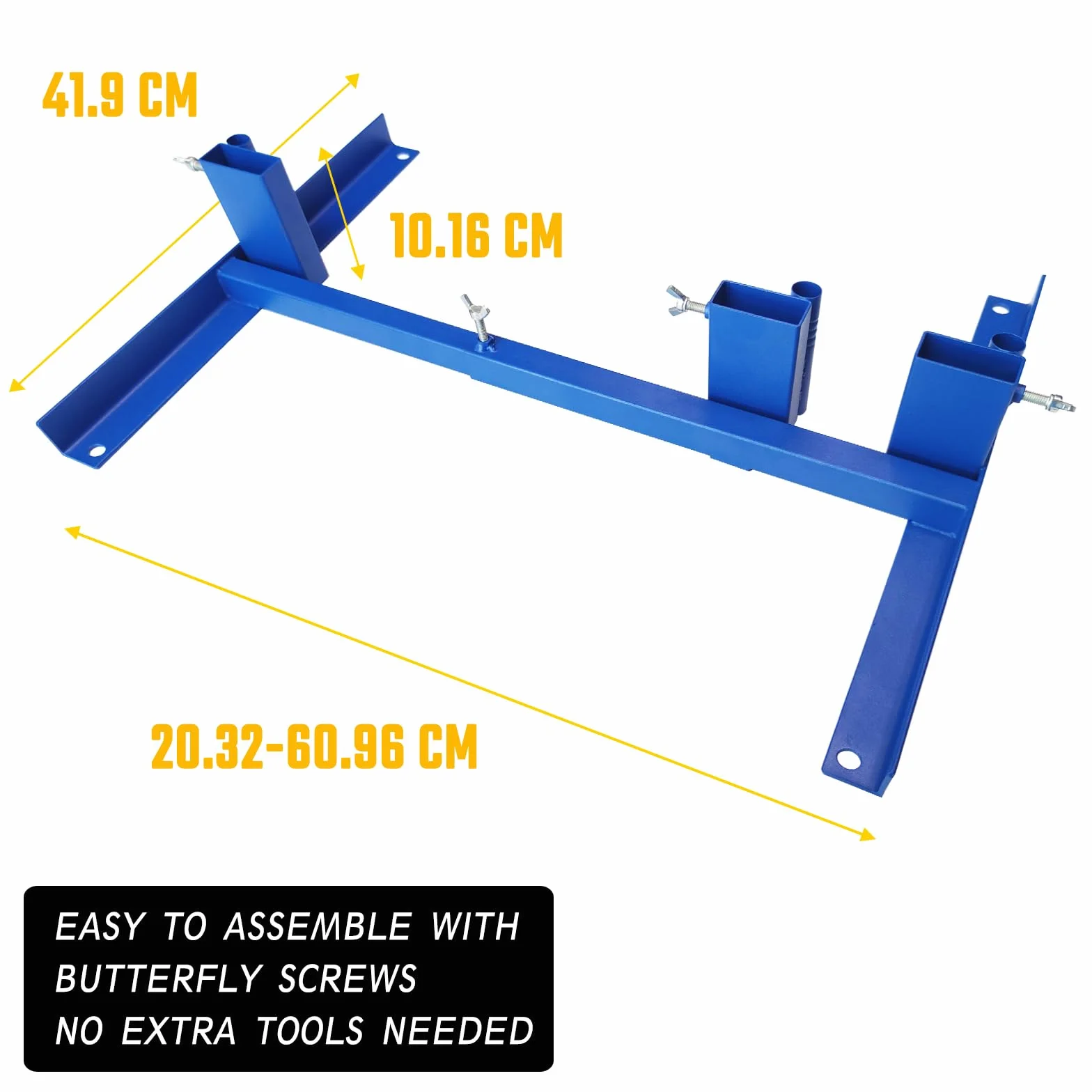 Supporto per bersagli di tiro 43x63,5 cm 10 pezzi IPSC forma ad H