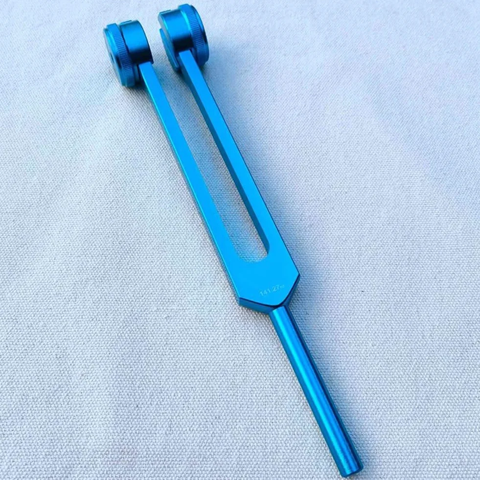 Set di forchette chakra per guarigione, terapia del suono e benessere corpo e anima