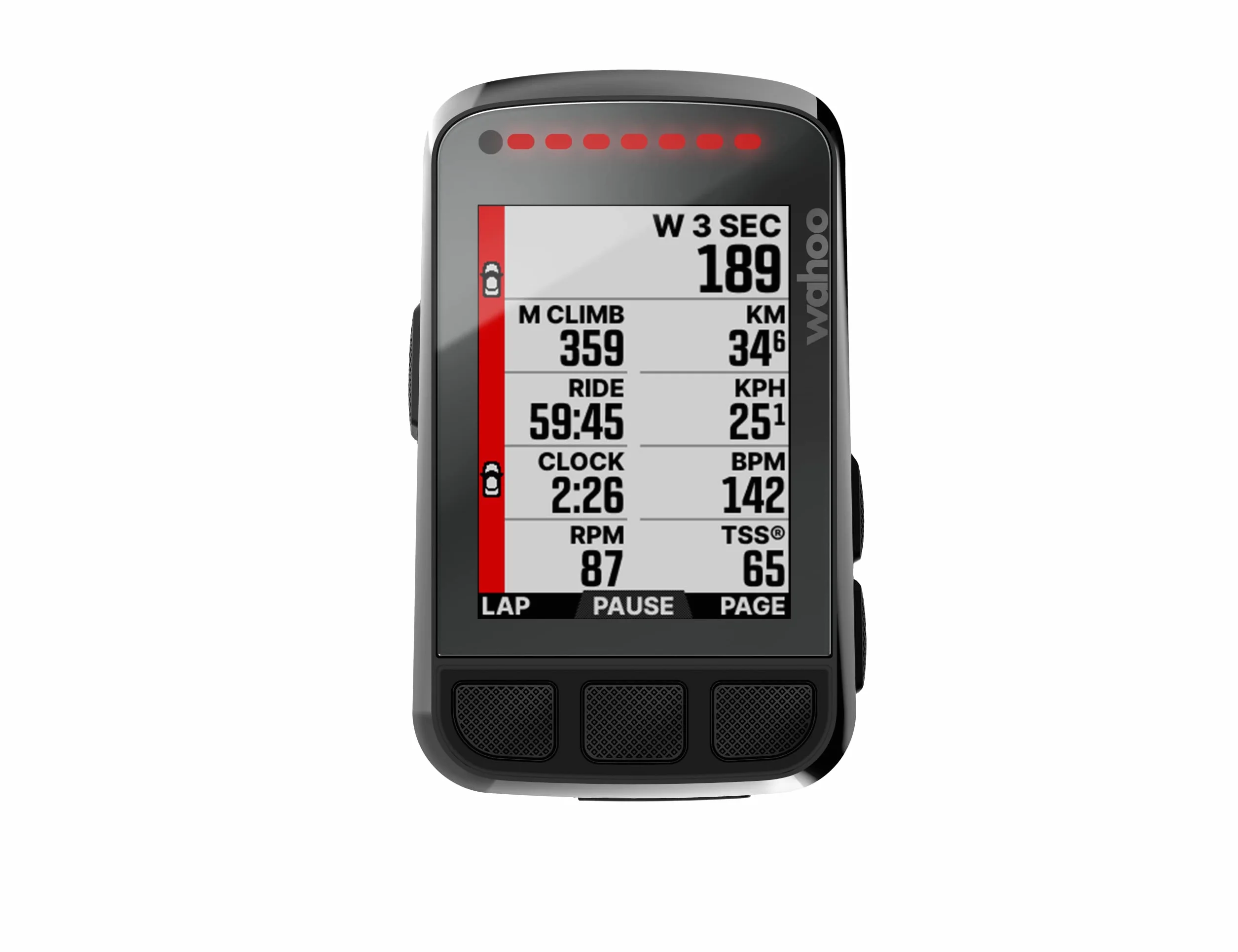 Wahoo Fitness ELEMNT BOLT V2 Bundle, Nero