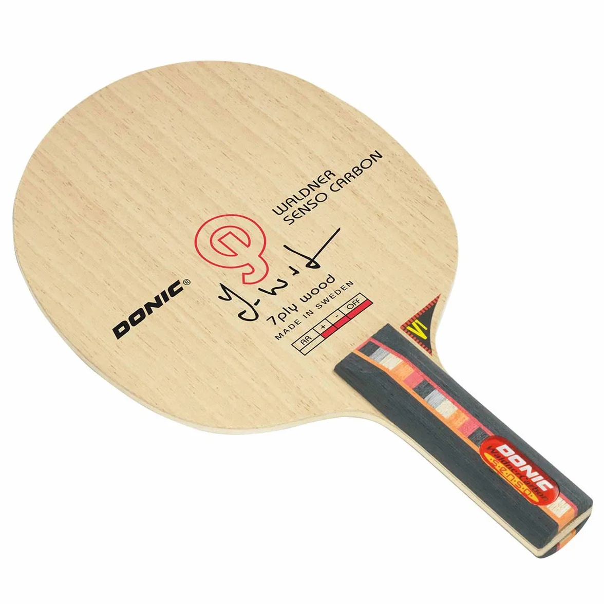 DONIC Legno Waldner Senso Carbon - Raquetta da Tennis da Tavolo - Avanzato - Adulti