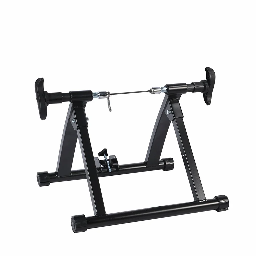 ROCKBROS Rullo Bicicletta Allenamento in Alluminio con Resistenza Magnetica Pieghevole Regolabile per MTB 26"-28" Bici da Corsa 700C