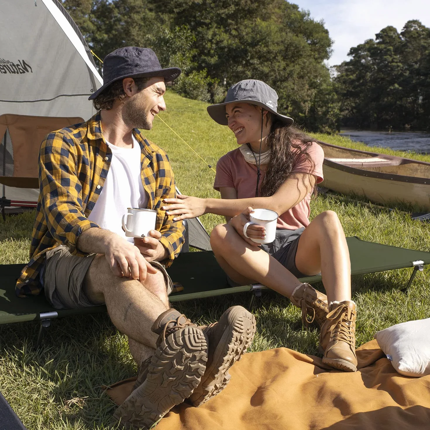 Naturehike Letto da Campeggio Pieghevole Compatto Ultraleggero Portatile Carico Massimo 150 kg
