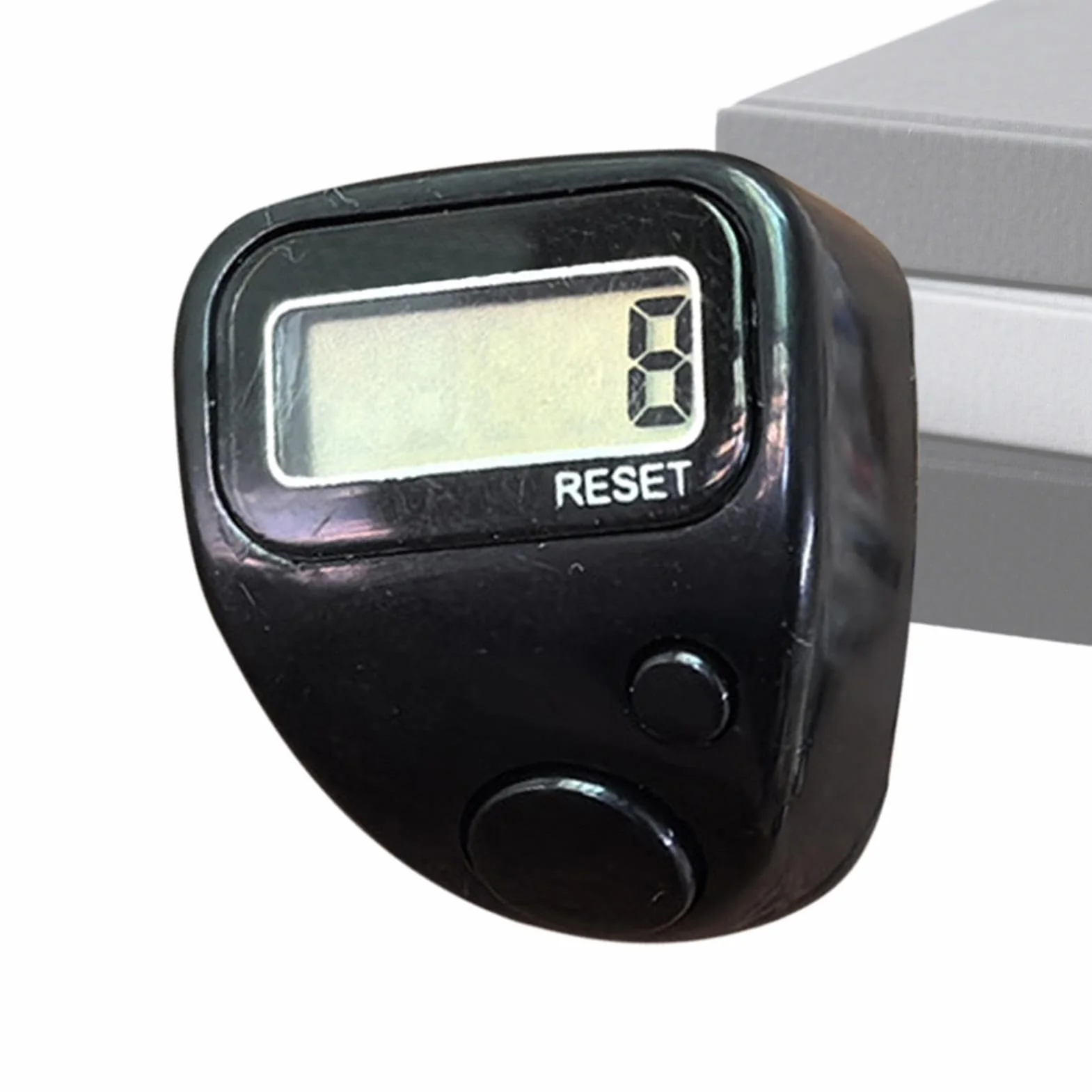 Finger Counter Clicker Ring Digital Display Silent Tally Counter Portable for Golf Fishing Knitting