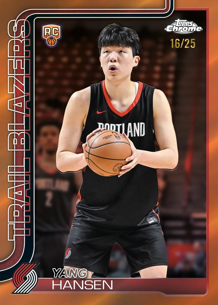 Topps Chrome 2025-26 Pallacanestro Value Box 7 confezioni