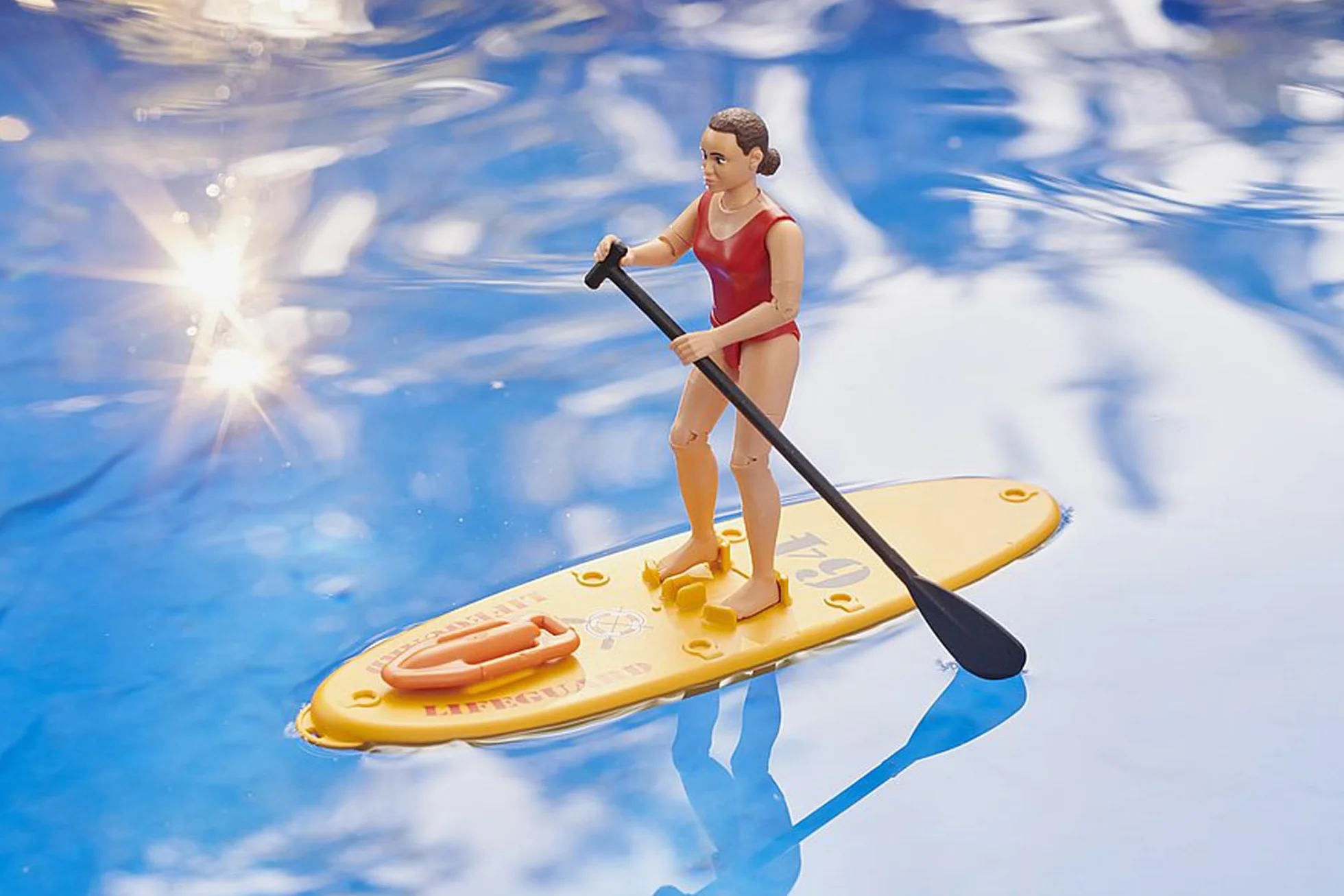 Bruder Salvagente bworld Stand up Paddle Bagnino Tavola Giocattolo Acquatico