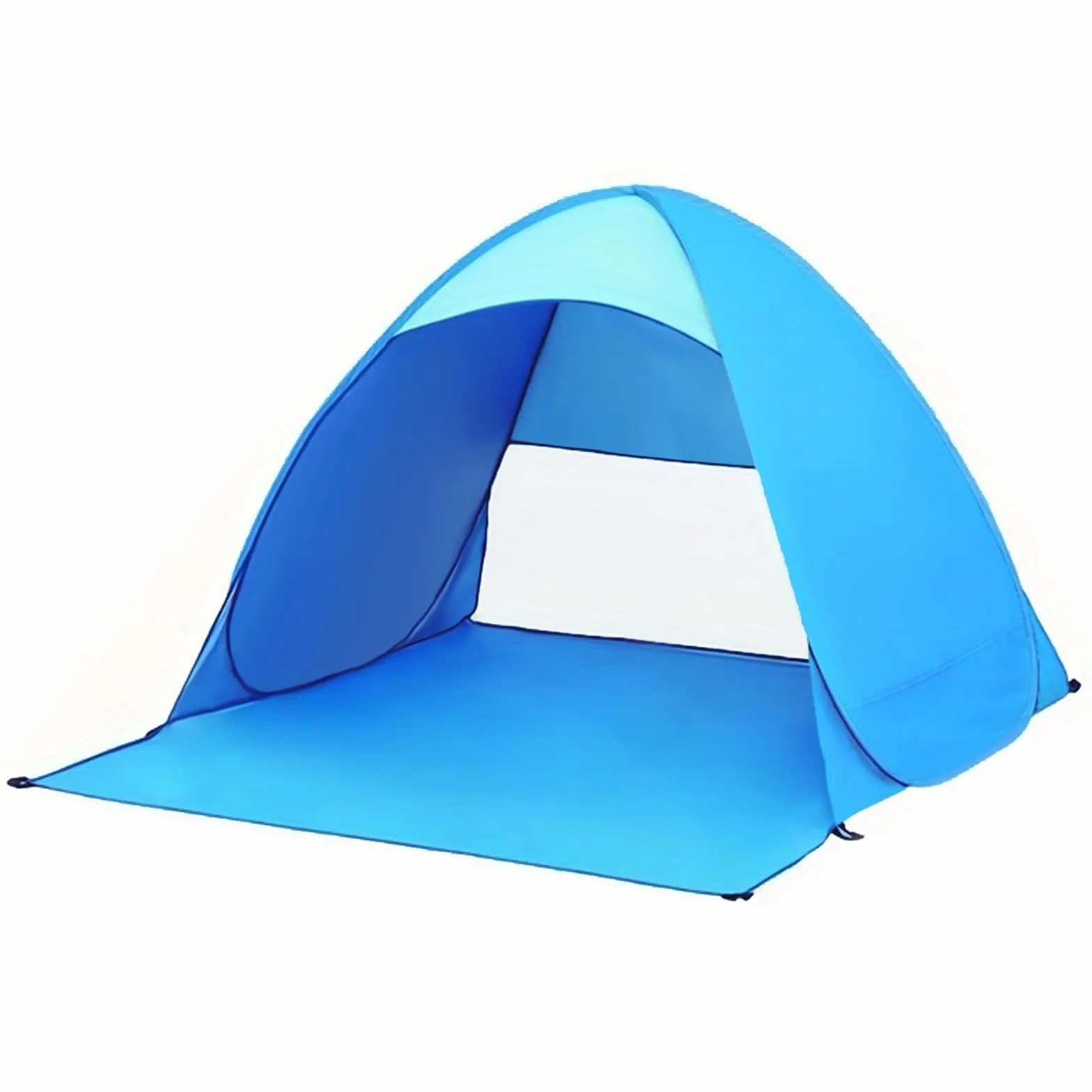 Tenda da Spiaggia Pop Up 1-2 Persone, Protezione Solare UV UPF 50+, Leggera con Borsa