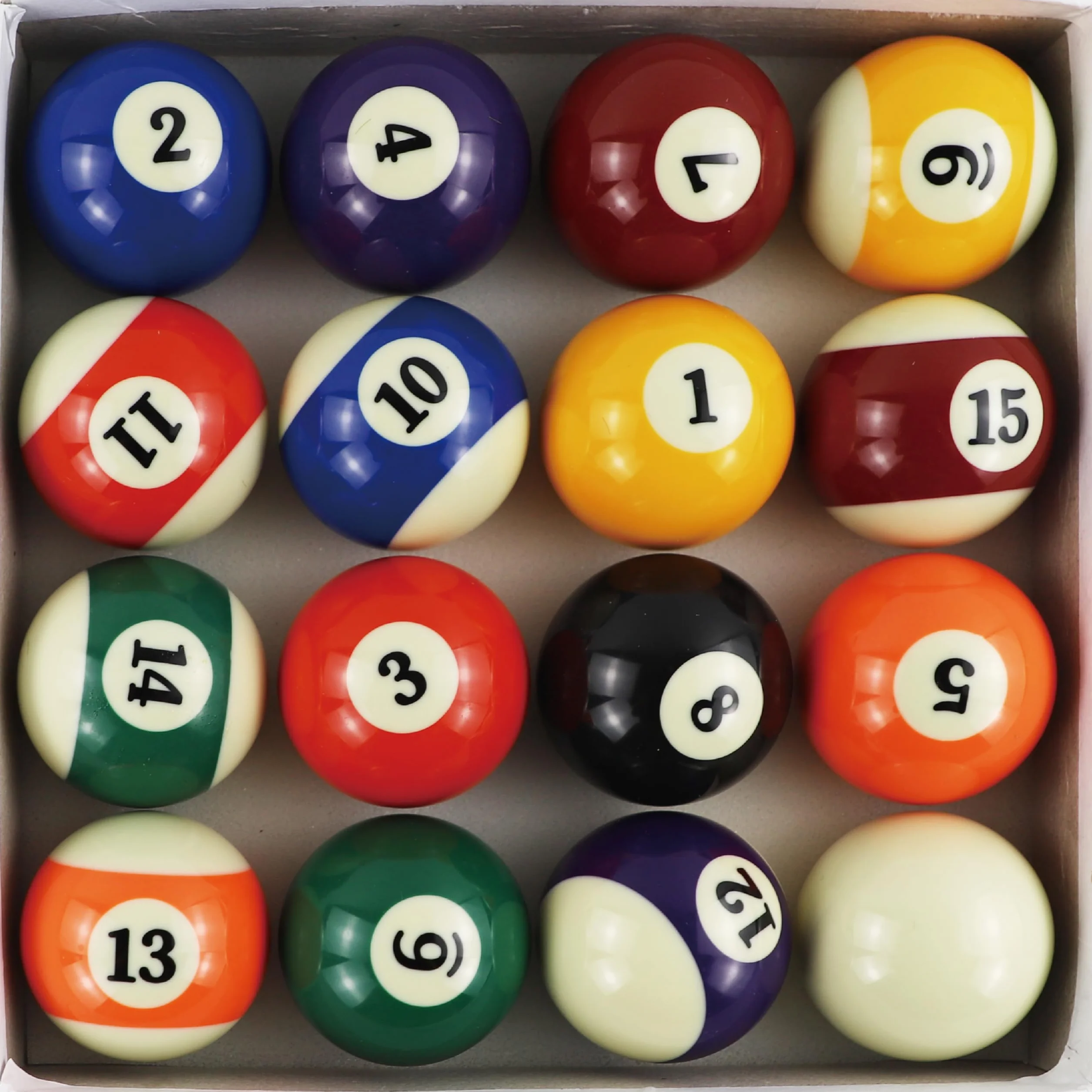 Professionale set completo palline da biliardo americane standard