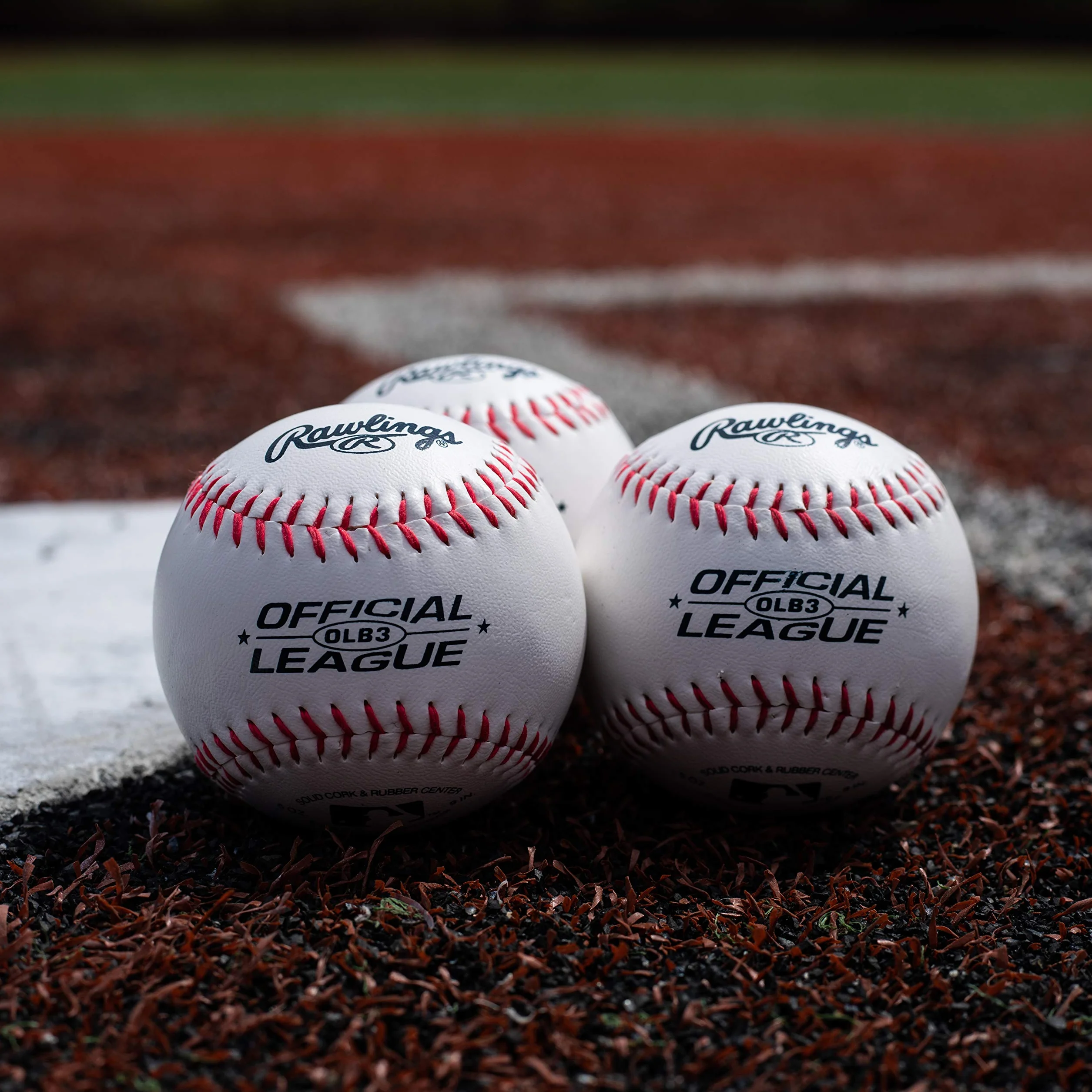 Rawlings Palloni da baseball confezione da 12 OLB3BAG12
