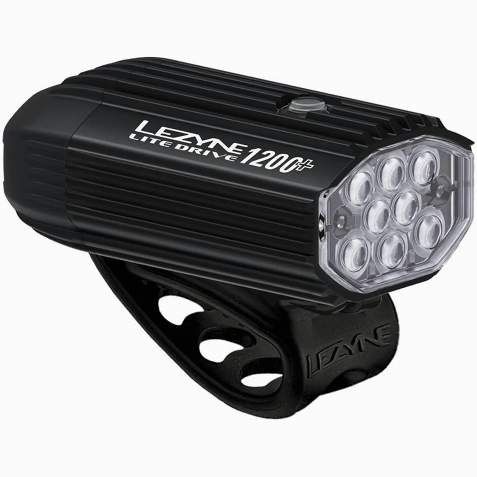 Lezyne Lite Drive Luce anteriore per bicicletta LED bianco per strada, montagna, ghiaia, ricaricabile tramite USB