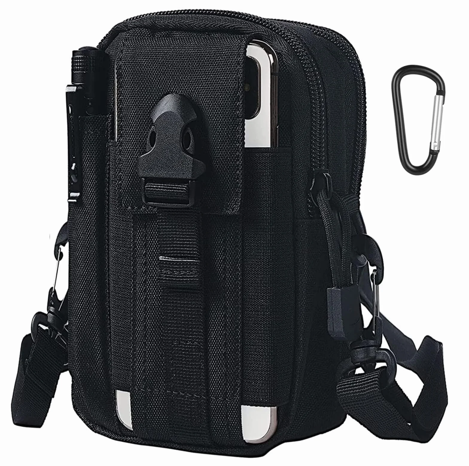 Flintronic Tattico Marsupio Sportivo Borsello 1000D Nylon Multifunzione Campeggio