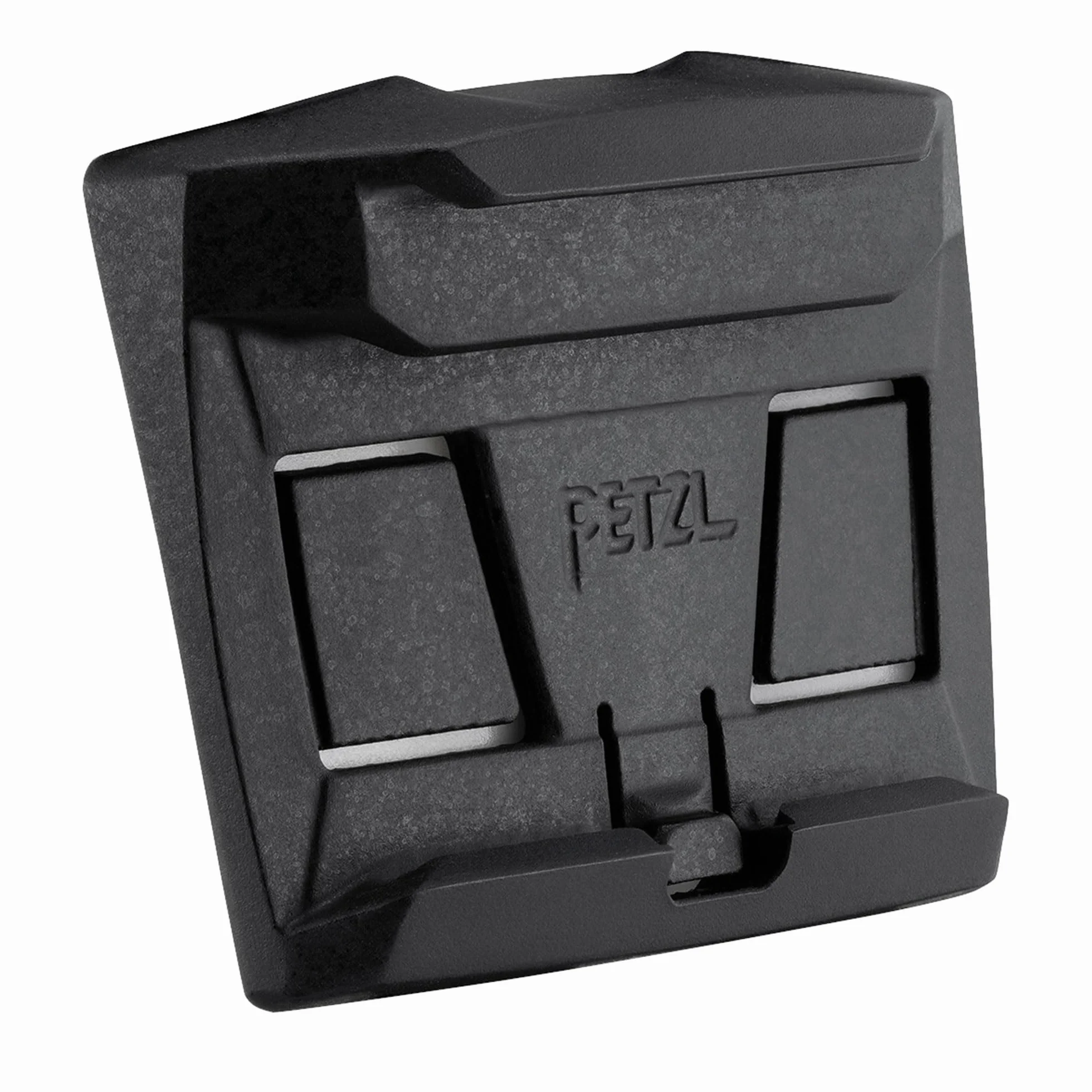 Petzl Adapt Sistema di Fissaggio Autoadesivo per Lampada Frontale a Casco, Nero