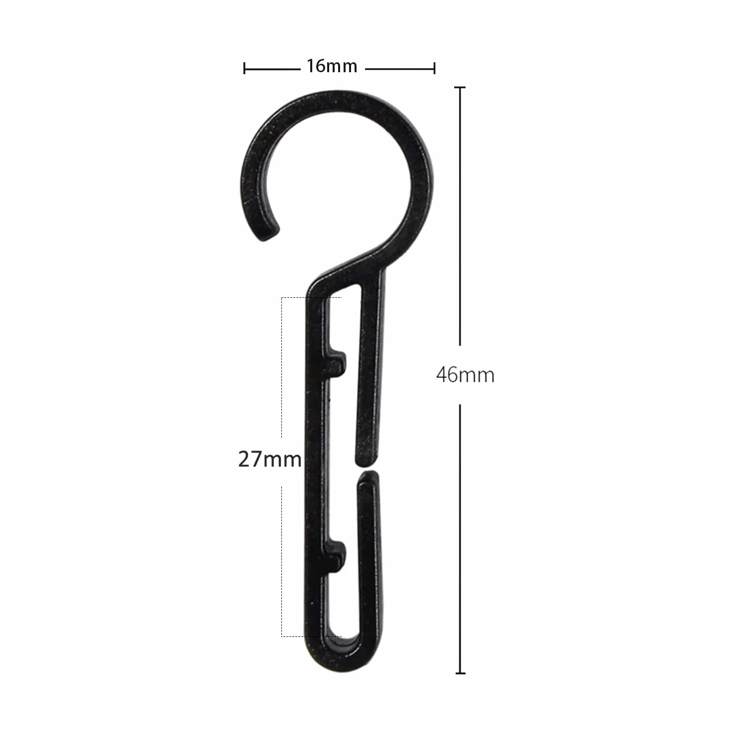 Clip per luce del casco, gancio per faro, Hardhat clip accessorio faro, montaggio facile su casco bordi stretti