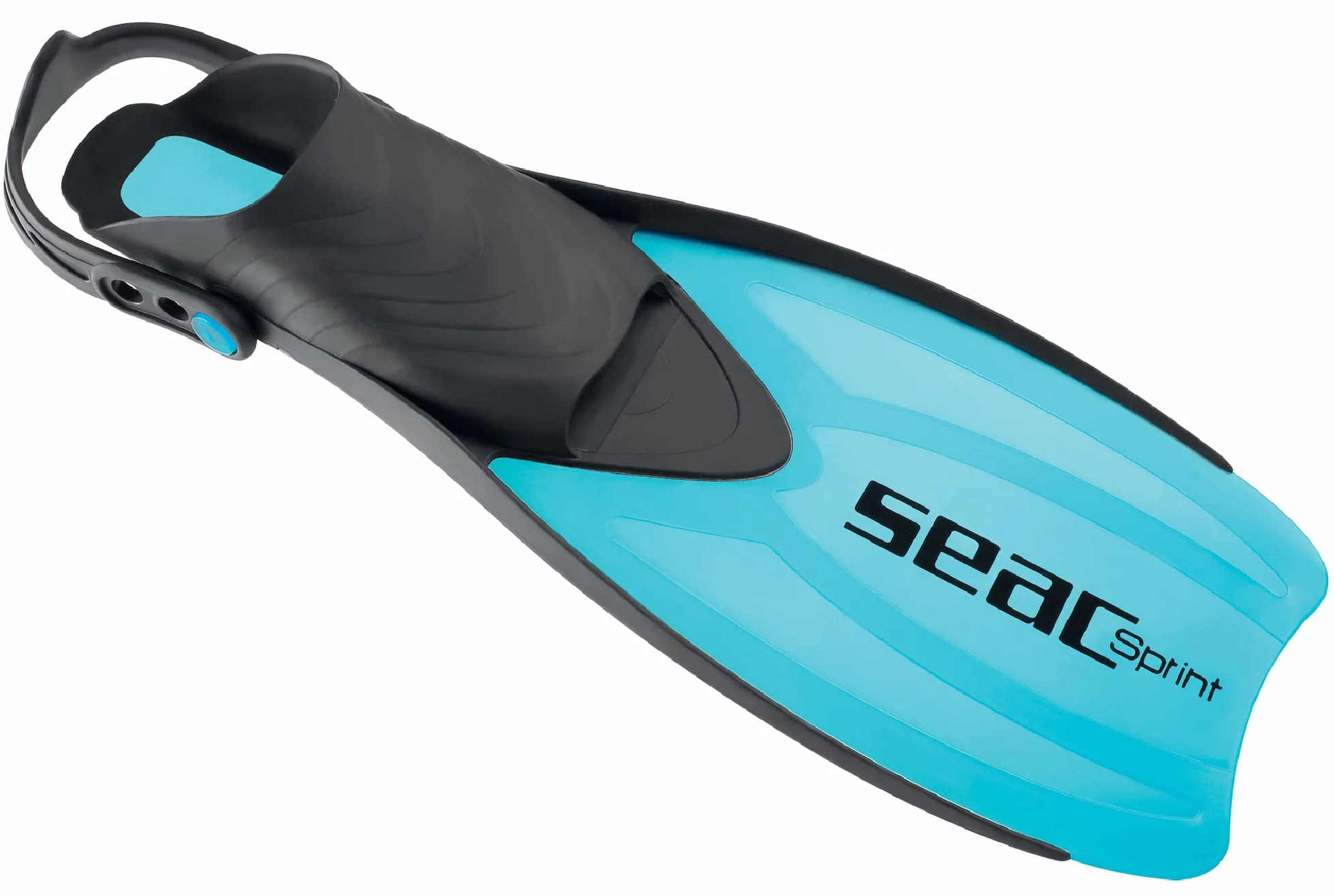 SEAC Sprint Pinne da Snorkeling Regolabili con Cinghiolo Elastico Bambini