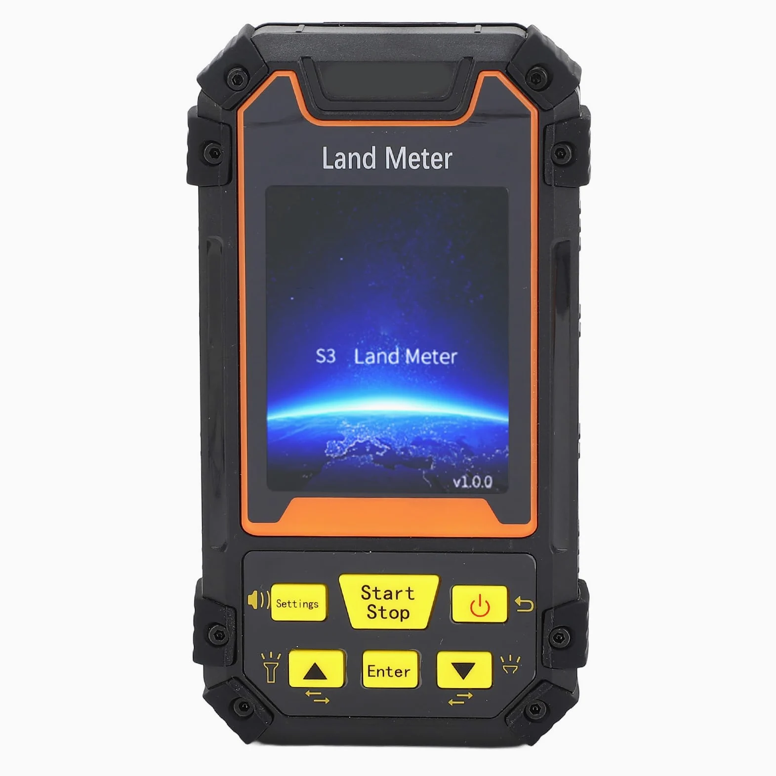 Misuratore di Territorio GPS, Misuratore di Area Terrestre di Navigazione GPS Portatile con Schermo a Colori 2,4 Pollici con Ricevitore GNSS per Campi Pianeggianti, Foresta