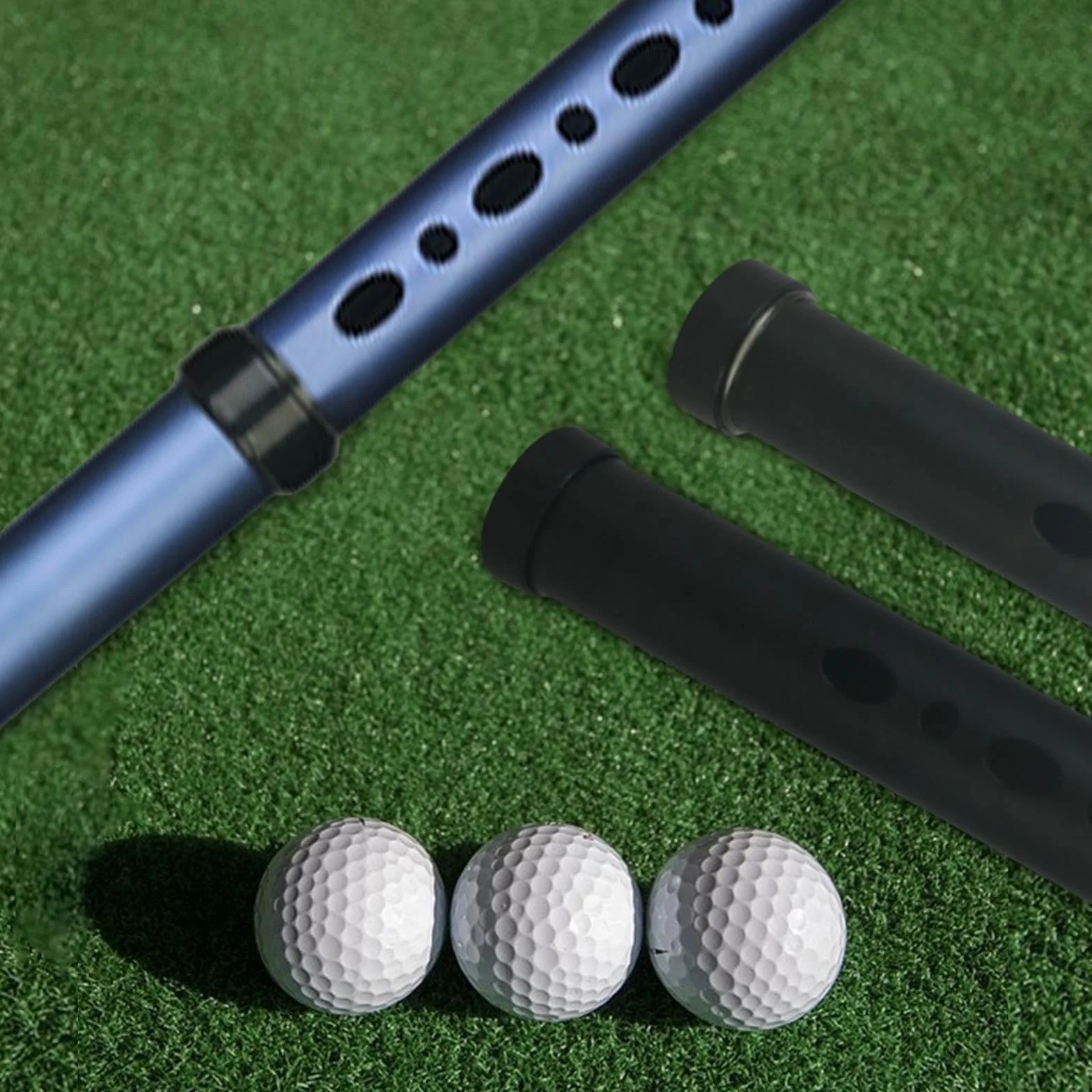Tubo per Recupero Palline da Golf Accessori Portatili Regalo per Golfisti Tubo per Raccogliere Palline da Golf Tubo per Raccogliere Palline da