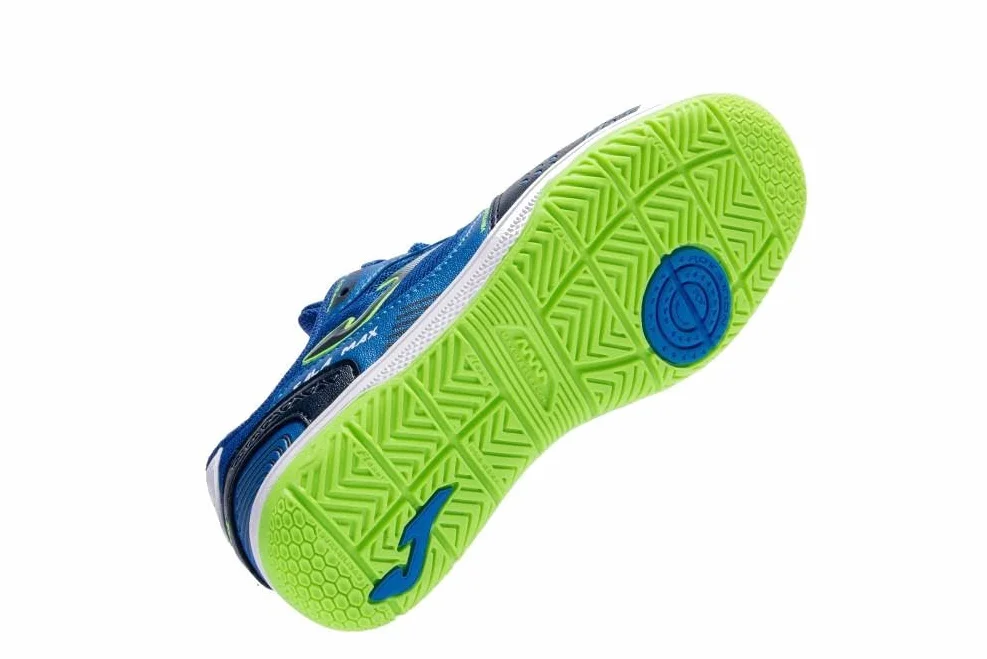 Joma MAX JR 2604 Royal Indoor Scarpe calcio Sala per bambino