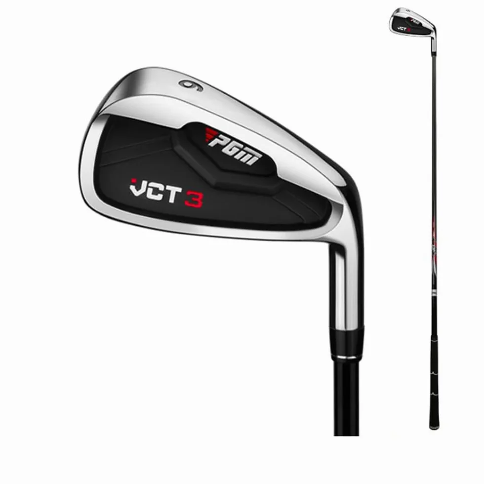 Ferro da golf professionale per uomo donna - Ferri da golf n. 5/6/7/8/9/PW/SW con asta in acciaio/asta in carbonio (#6 con asta in carbonio)